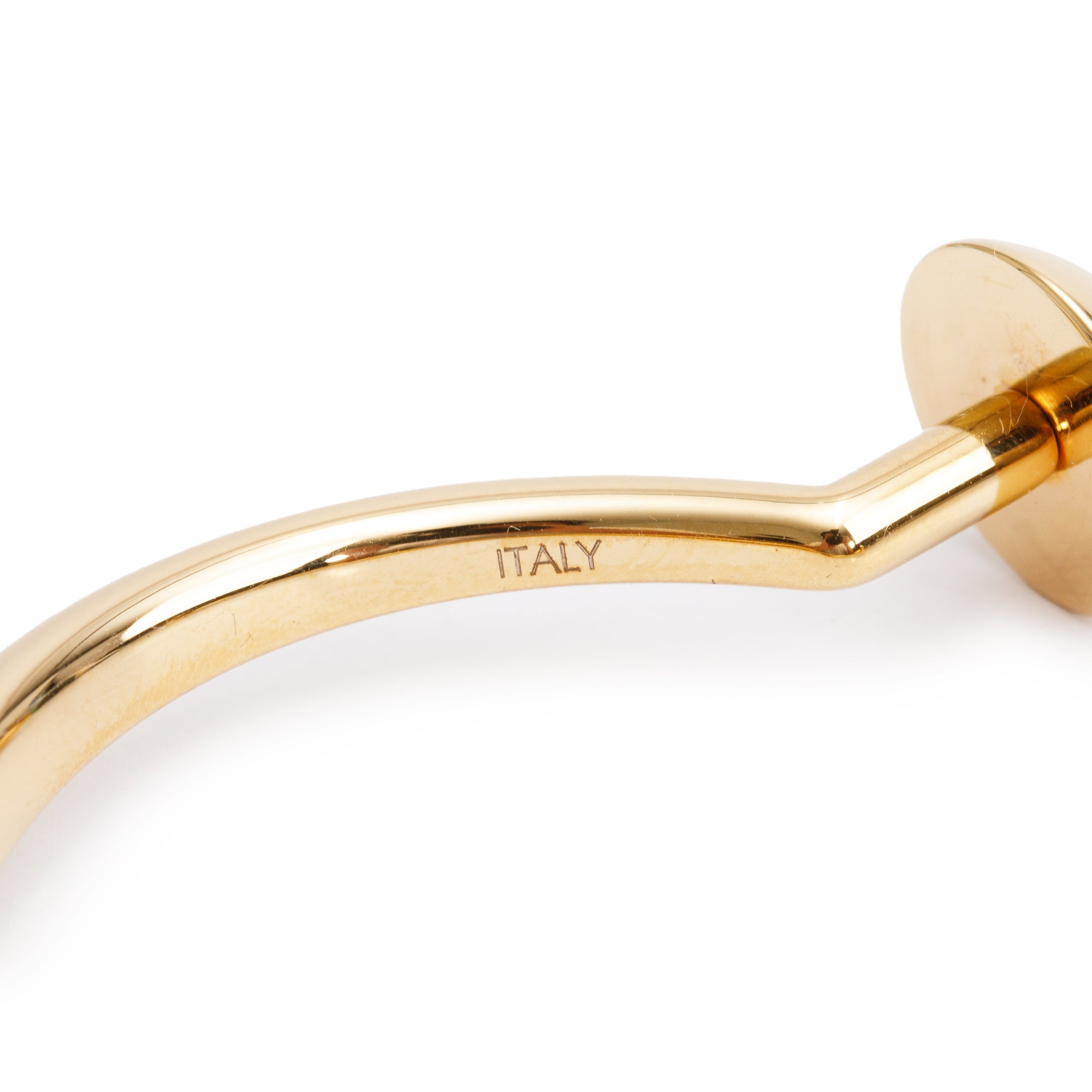 Louis Vuitton Gold Plated Studdy Cuff Bracelet