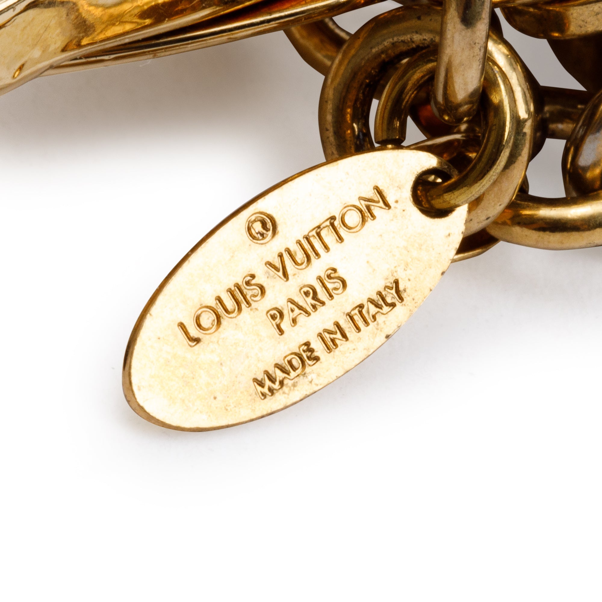 Louis Vuitton Gold & Silver Tone Metal Tapage Bag Charm