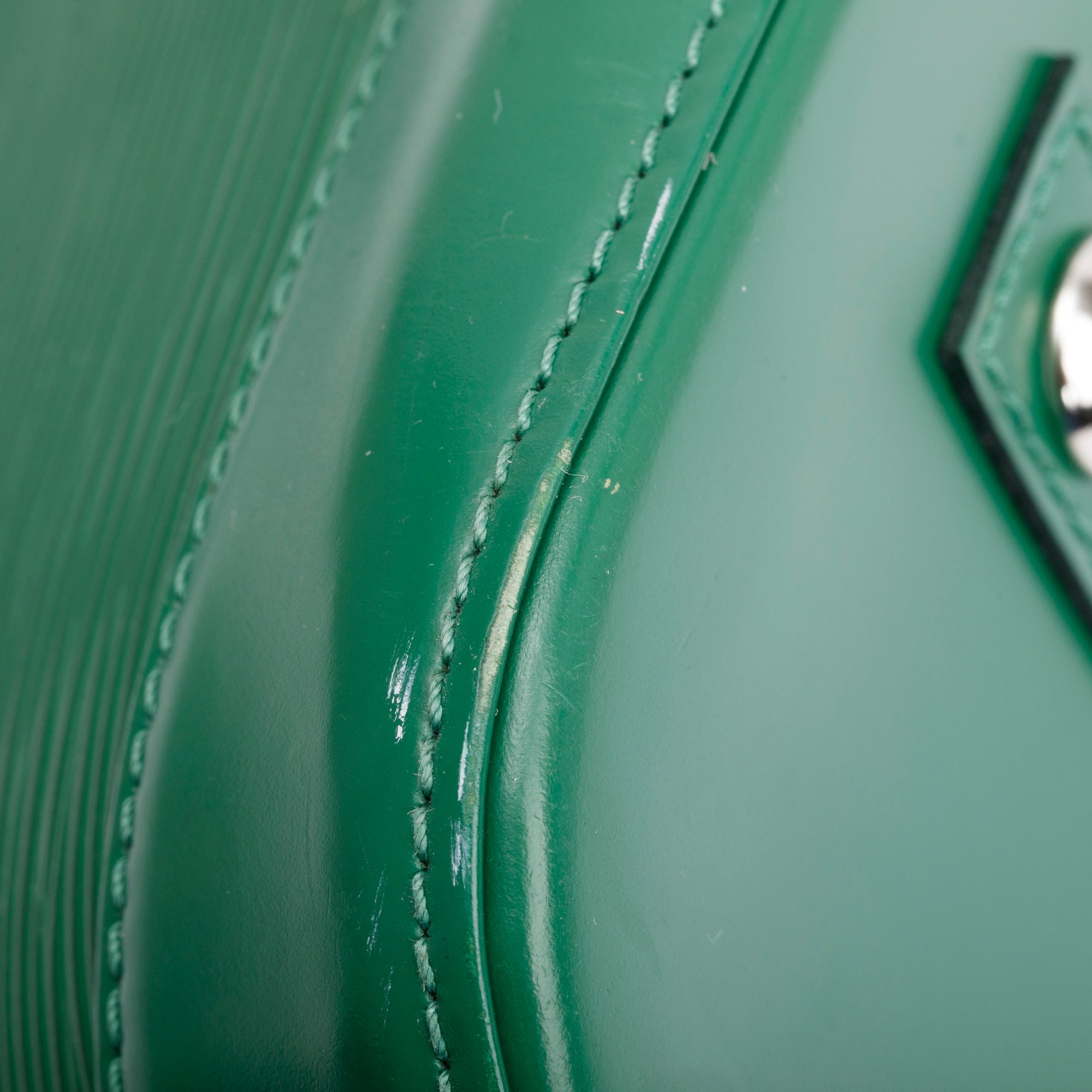 Louis Vuitton Green Epi Leather Alma GM