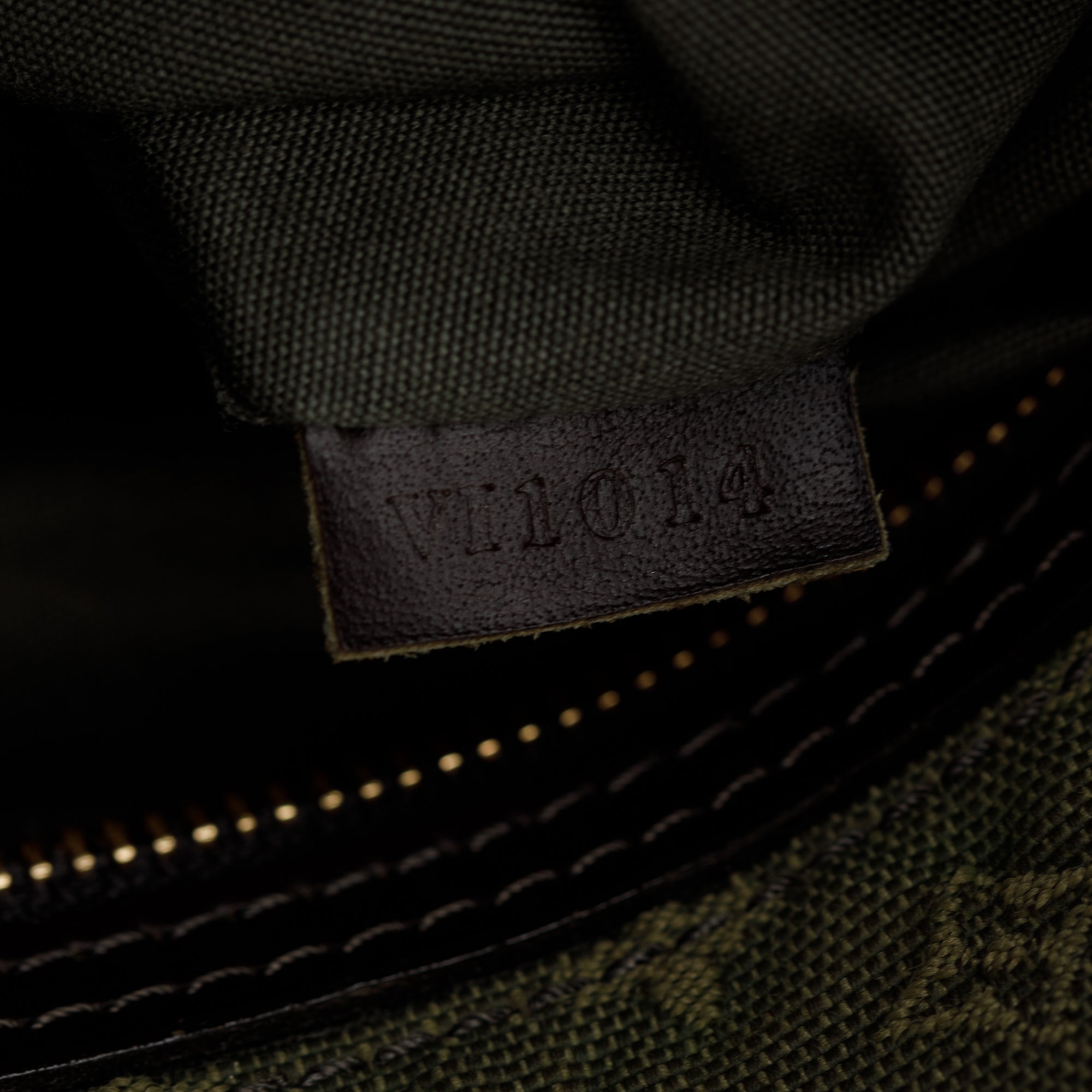 Louis Vuitton Green Monogram Mini Lin Mary Kate Besace