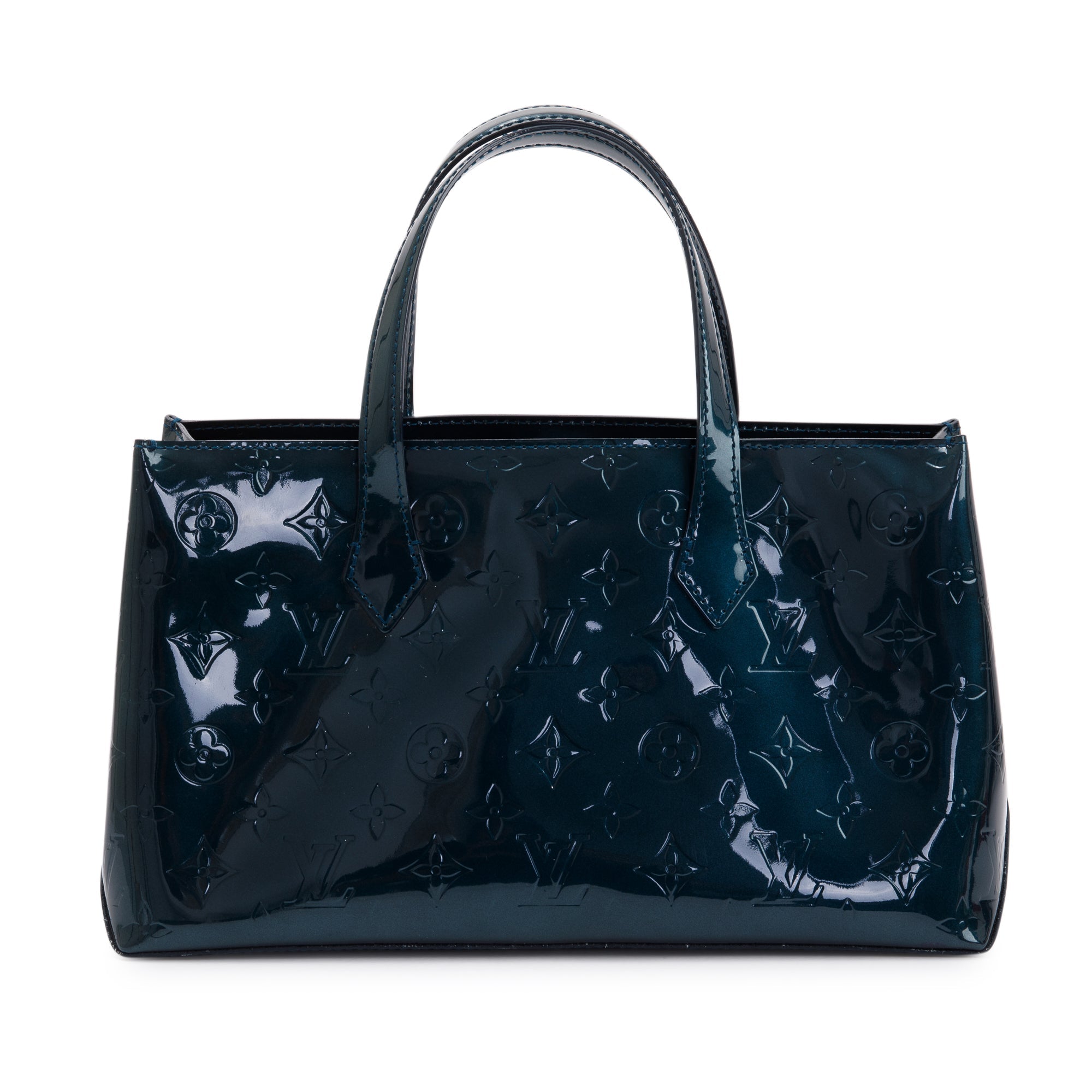 Louis Vuitton Green Monogram Vernis Wilshire PM