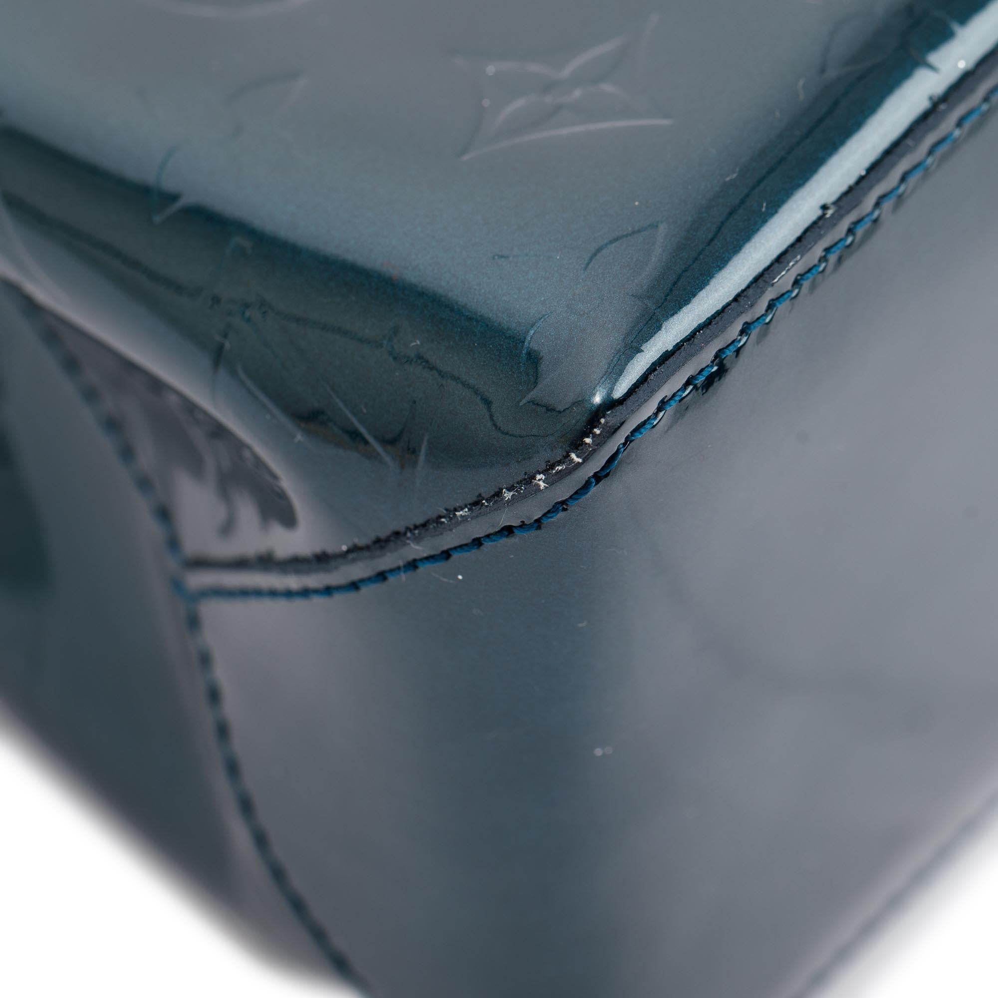 Louis Vuitton Green Monogram Vernis Wilshire PM