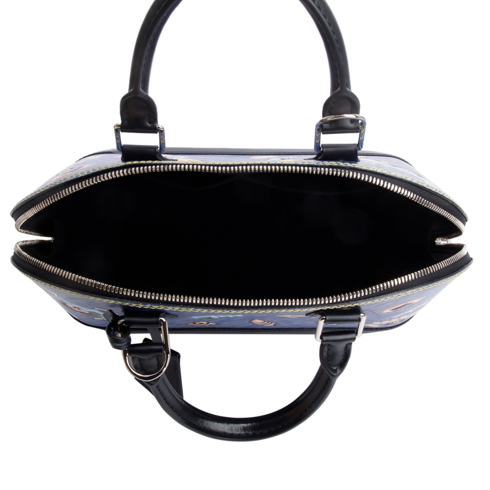 Louis Vuitton Limited Edition Blue Azteque Epi Leather Alma PM