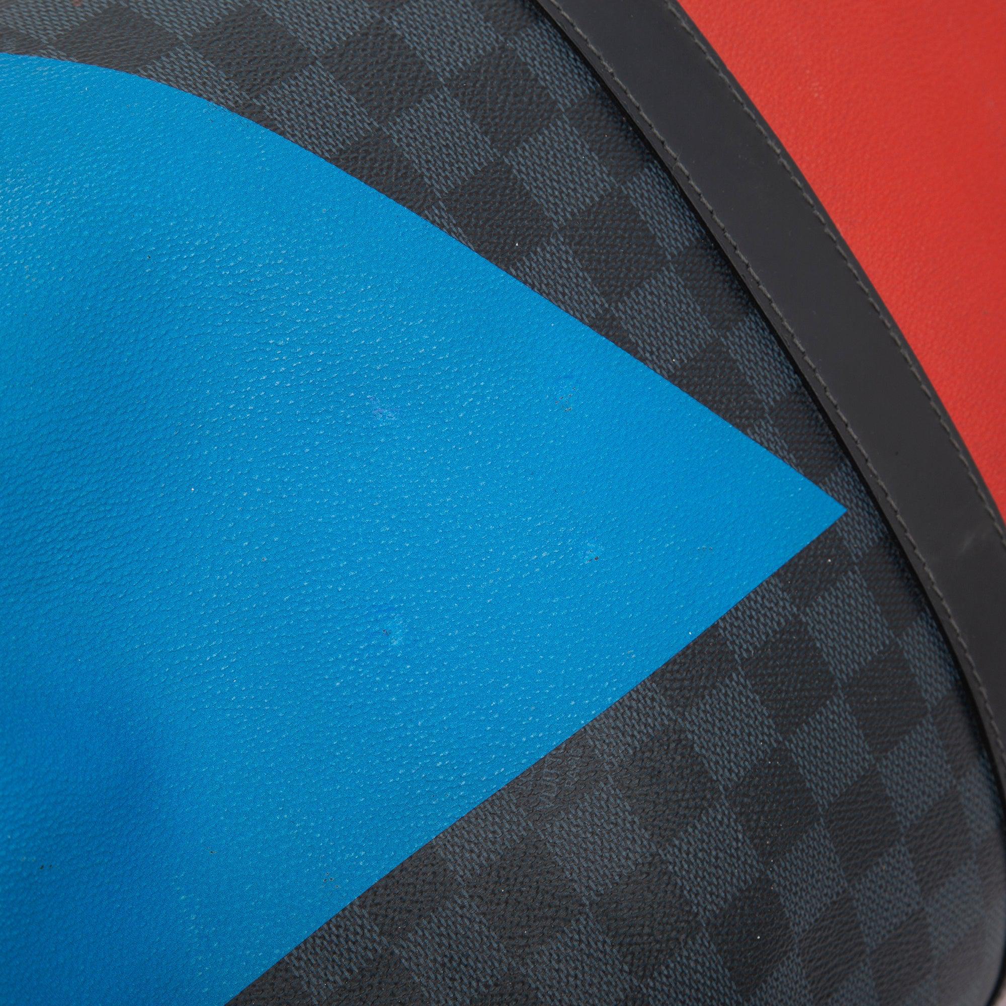 Louis Vuitton Limited Edition Damier Cobalt America's Cup Keepall Bandouliere 55