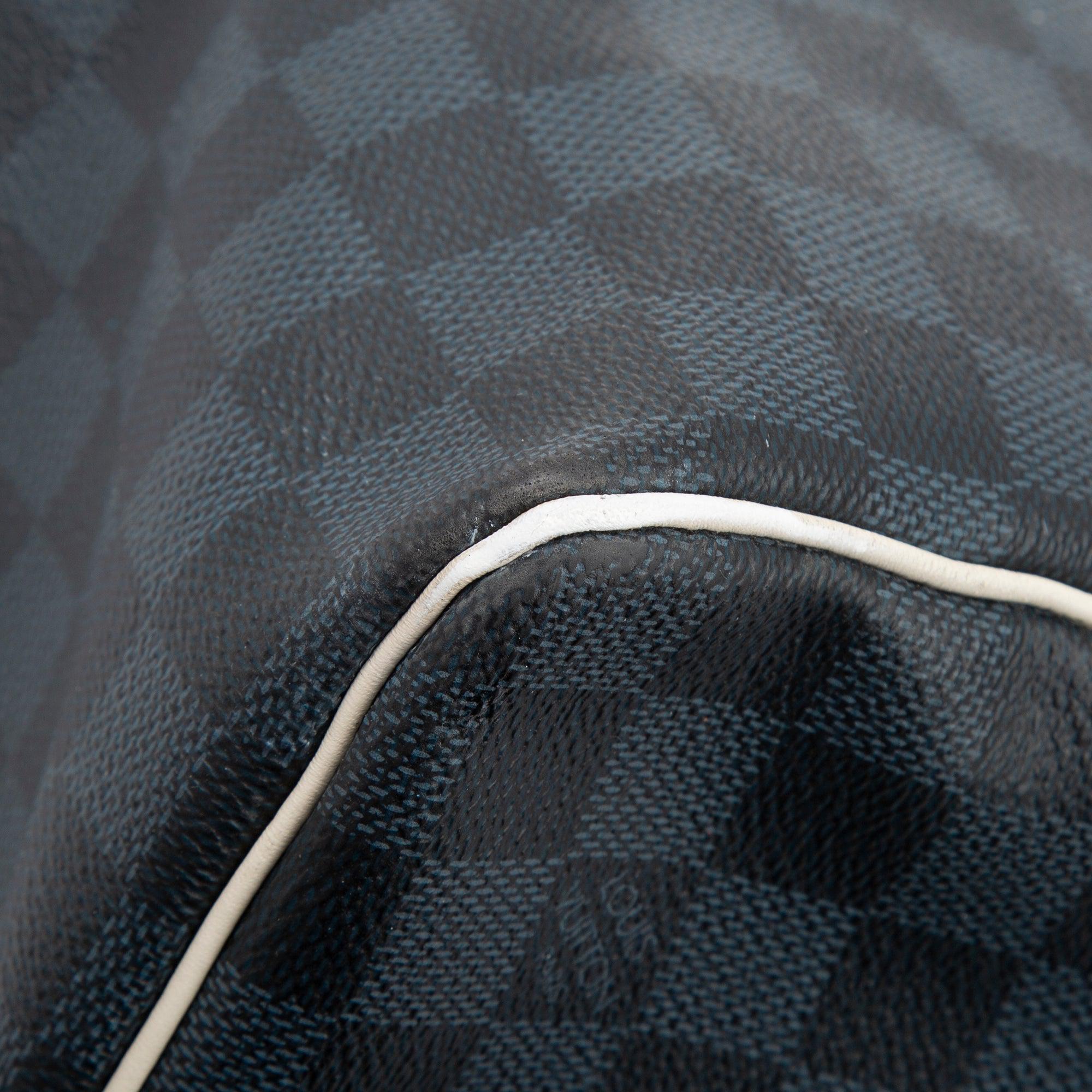 Louis Vuitton Limited Edition Damier Cobalt America's Cup Keepall Bandouliere 55