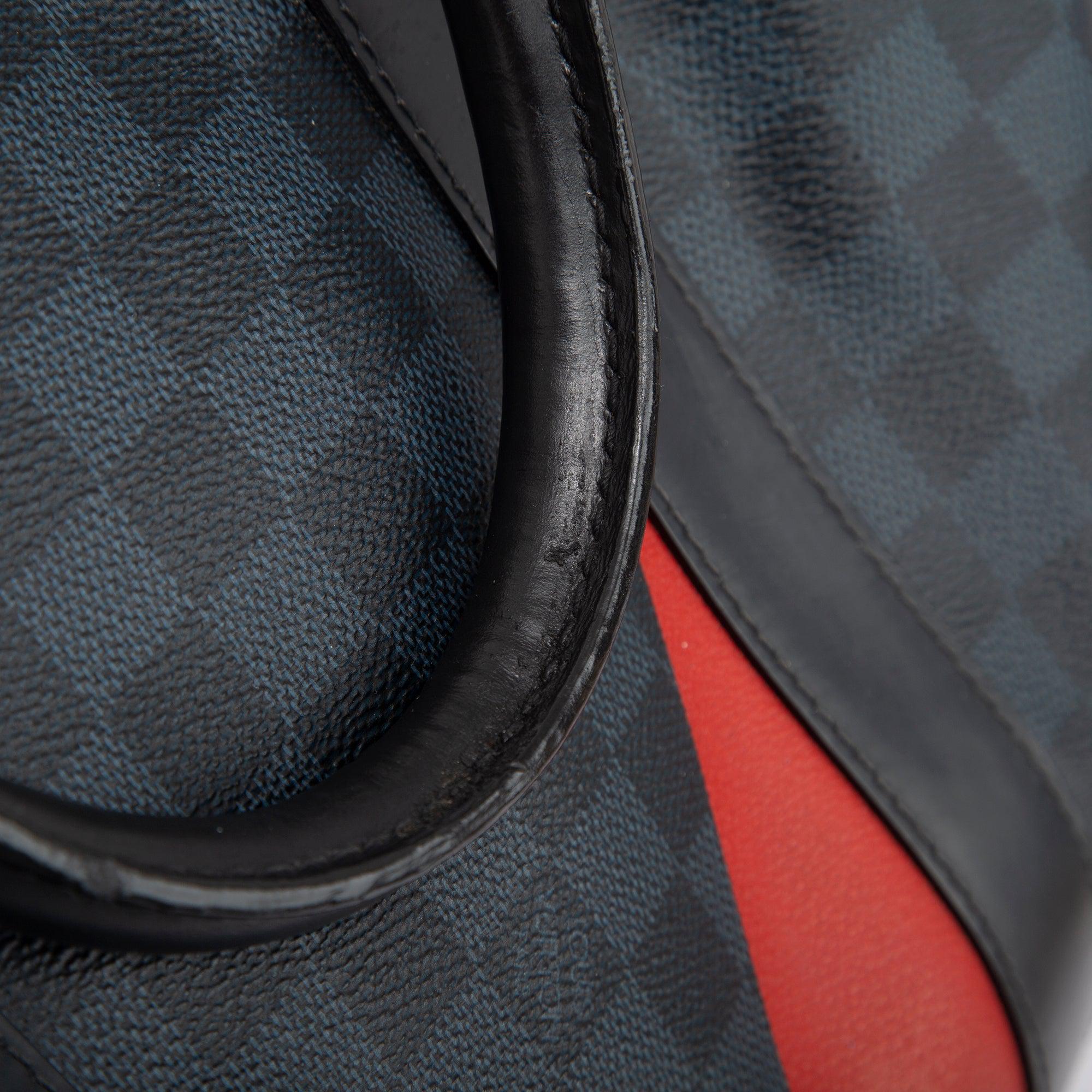 Louis Vuitton Limited Edition Damier Cobalt America's Cup Keepall Bandouliere 55