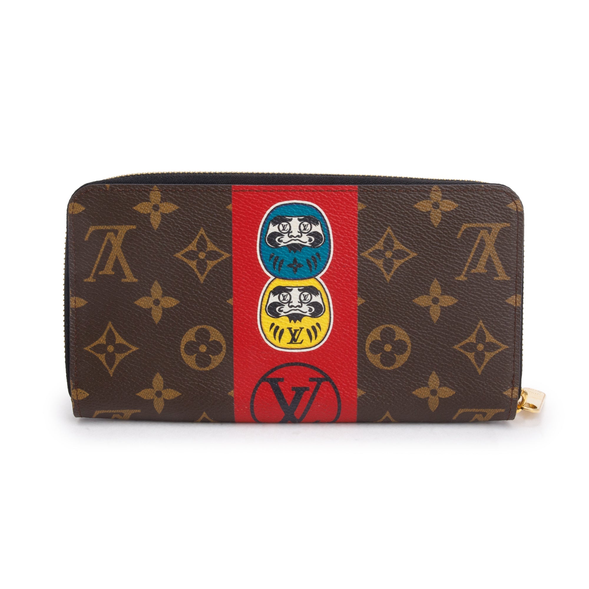 Louis Vuitton Limited Edition Monogram Kabuki Zippy Wallet