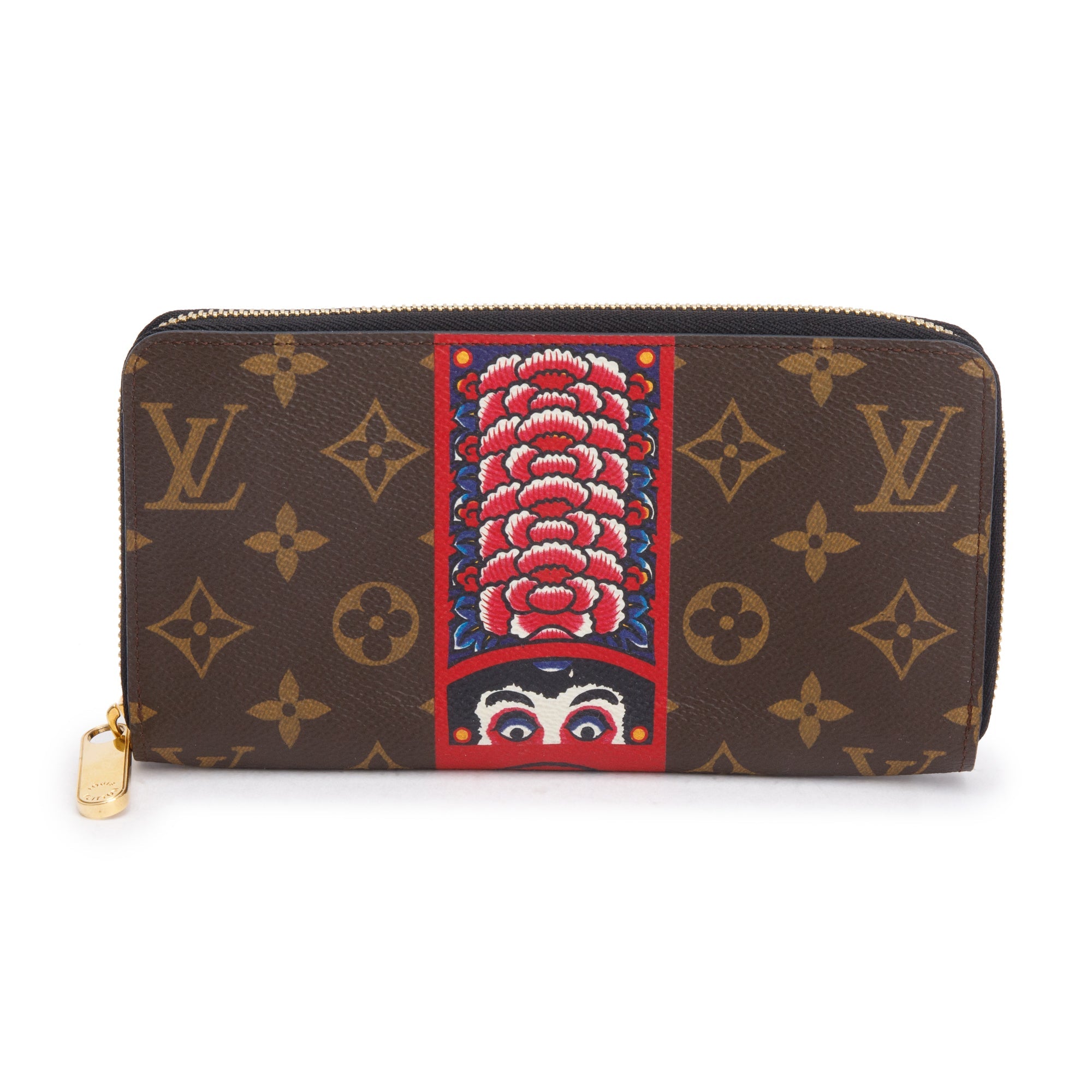Louis Vuitton Limited Edition Monogram Kabuki Zippy Wallet