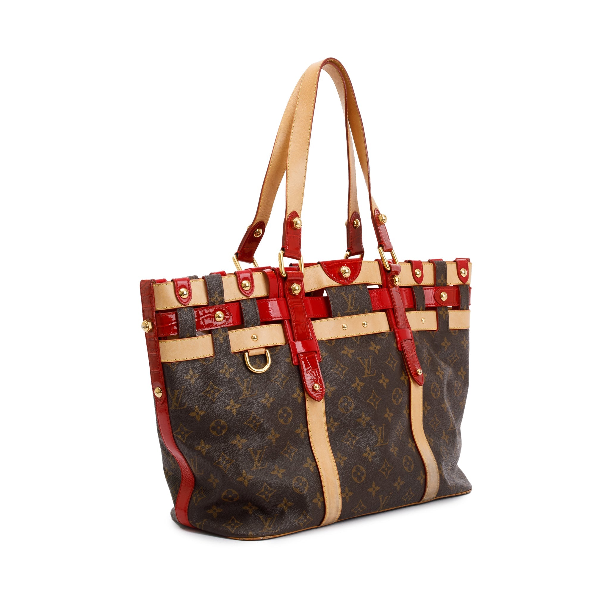 Louis Vuitton Limited Edition Monogram Rubis Salina MM
