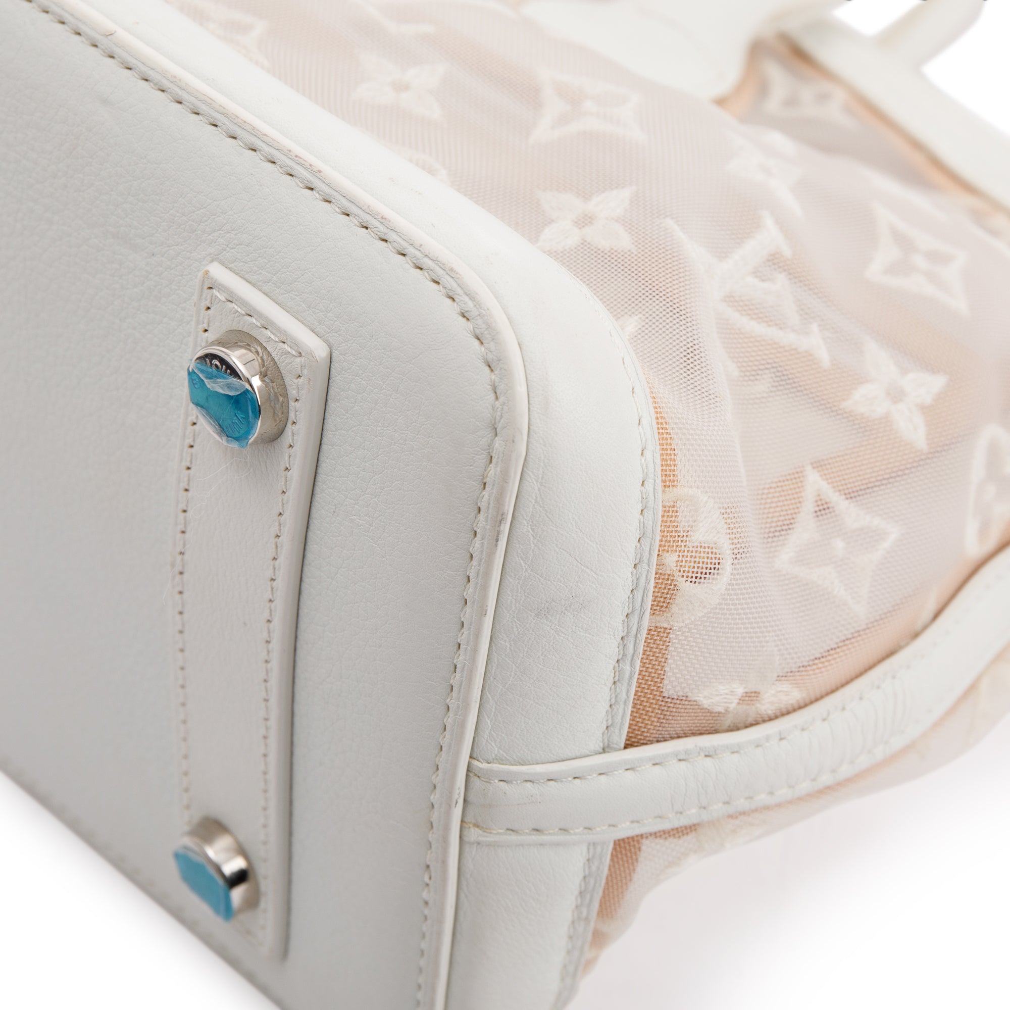 Louis Vuitton Limited Edition Monogram Transparence Lockit East-West Bag