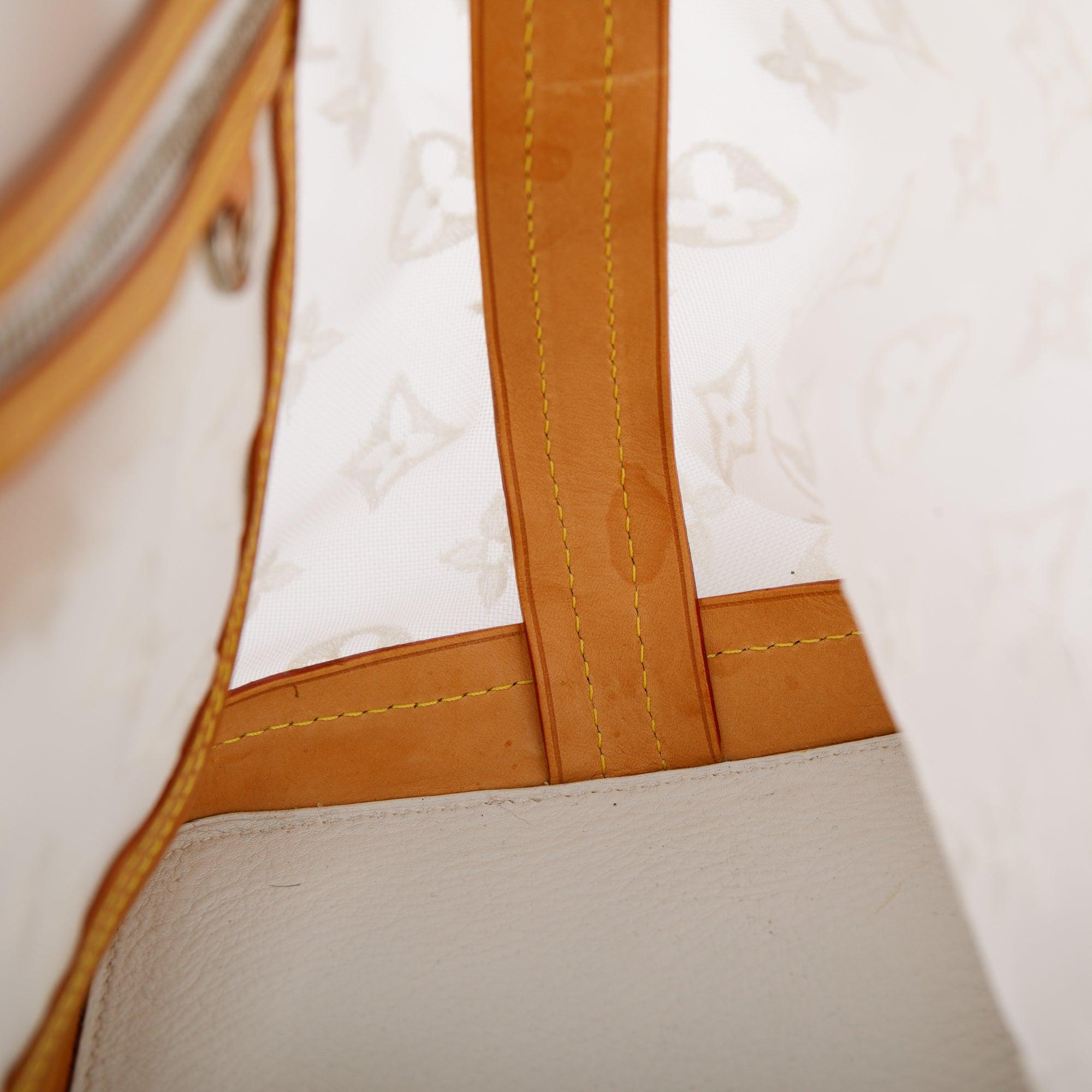 Louis Vuitton Limited Edition Monogram Transparence Lockit East-West Bag