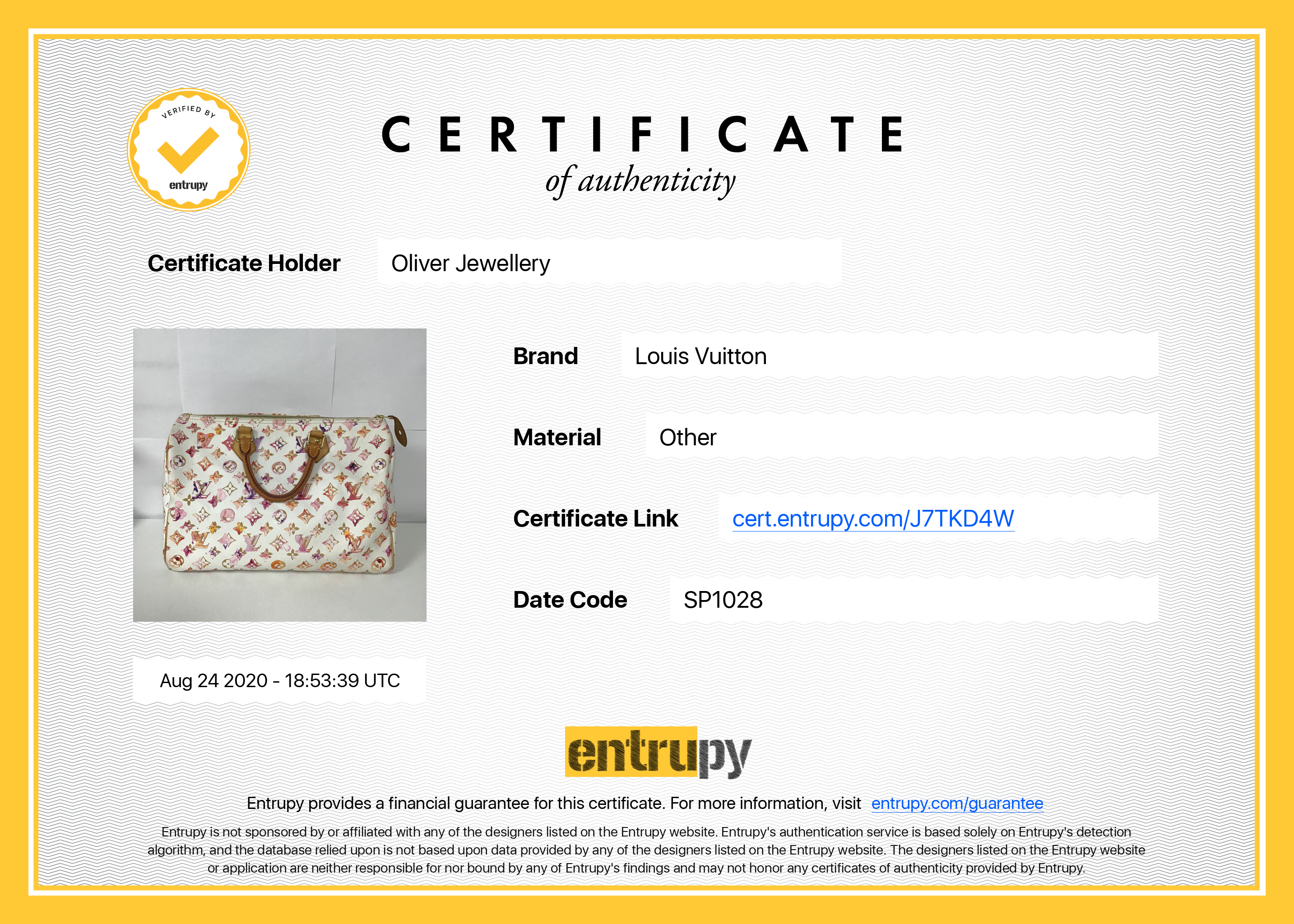 Louis Vuitton Limited Edition Monogram Watercolor Aquarelle Speedy 35