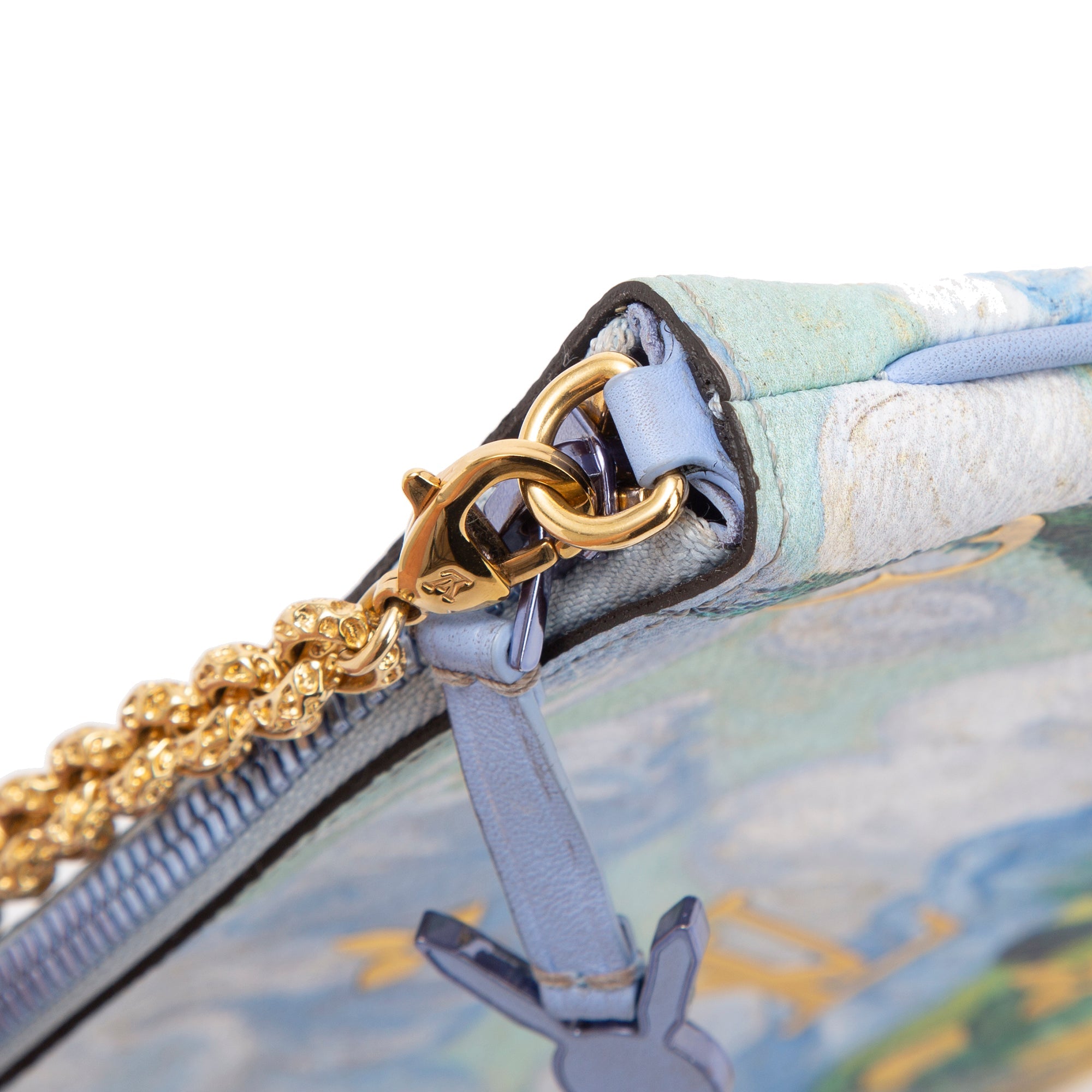 Louis Vuitton Limited Edition x Jeff Koons Masters Collection Van Gogh Pochette Clutch