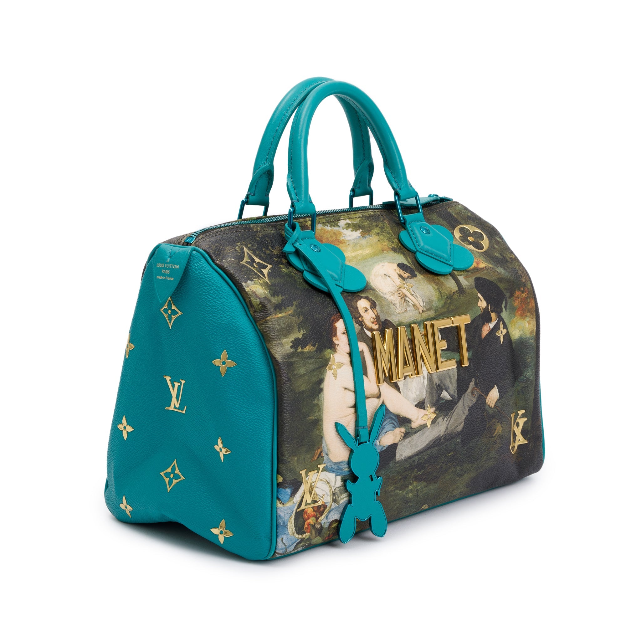 Louis Vuitton Limited Edition x Jeff Koons Masters Manet Speedy 30