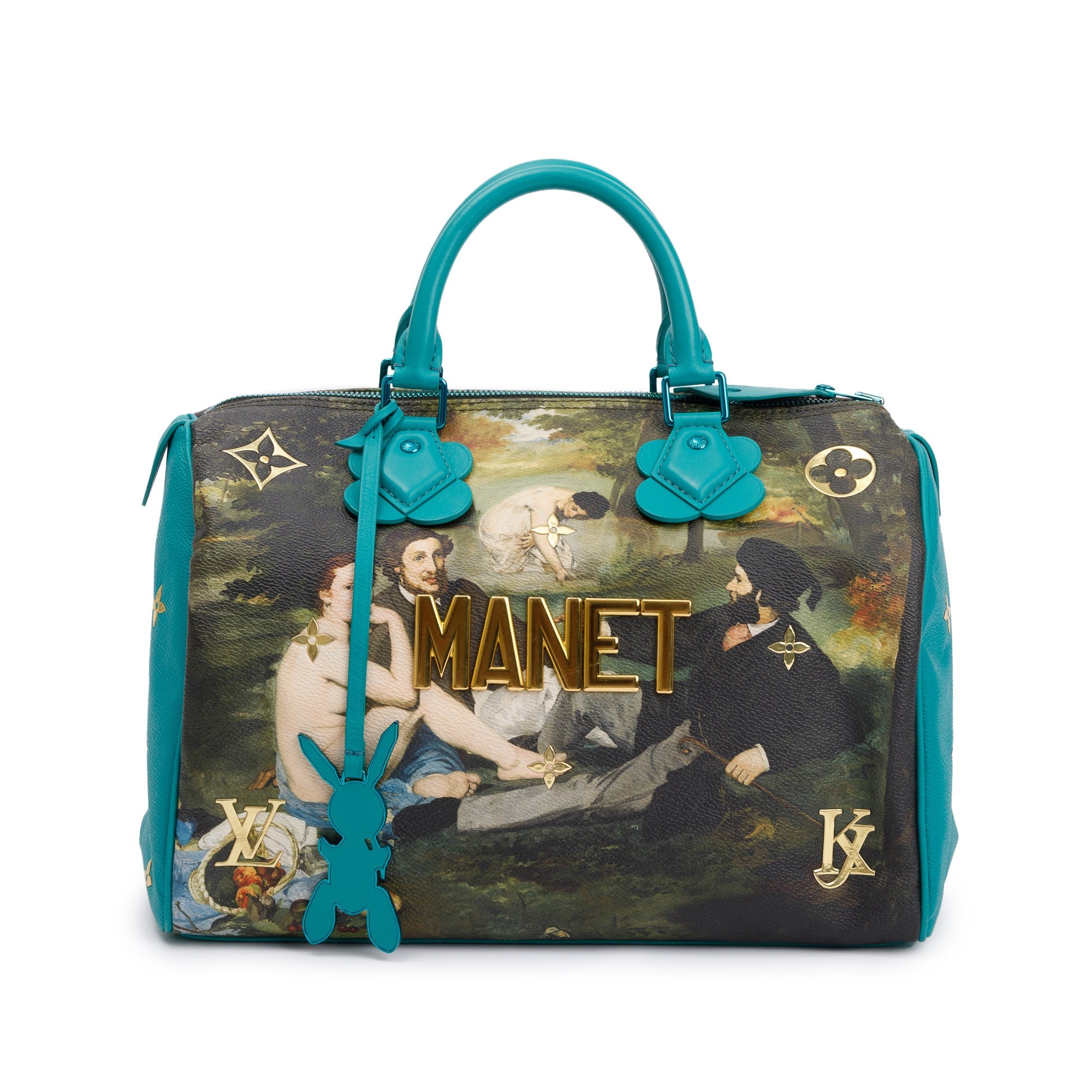 Louis Vuitton Limited Edition x Jeff Koons Masters Manet Speedy 30
