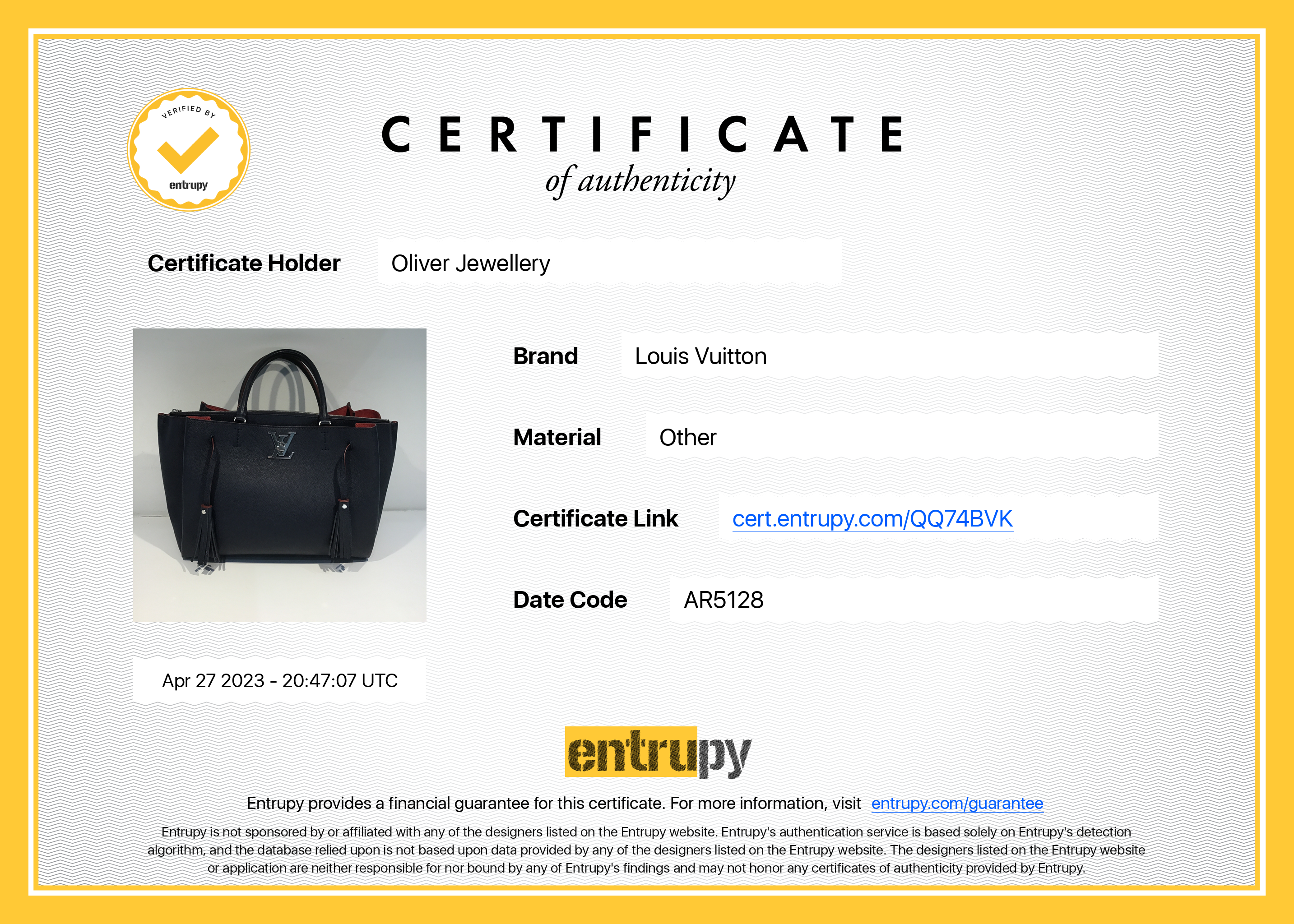 Louis Vuitton Lockmeto Tote w/ Strap