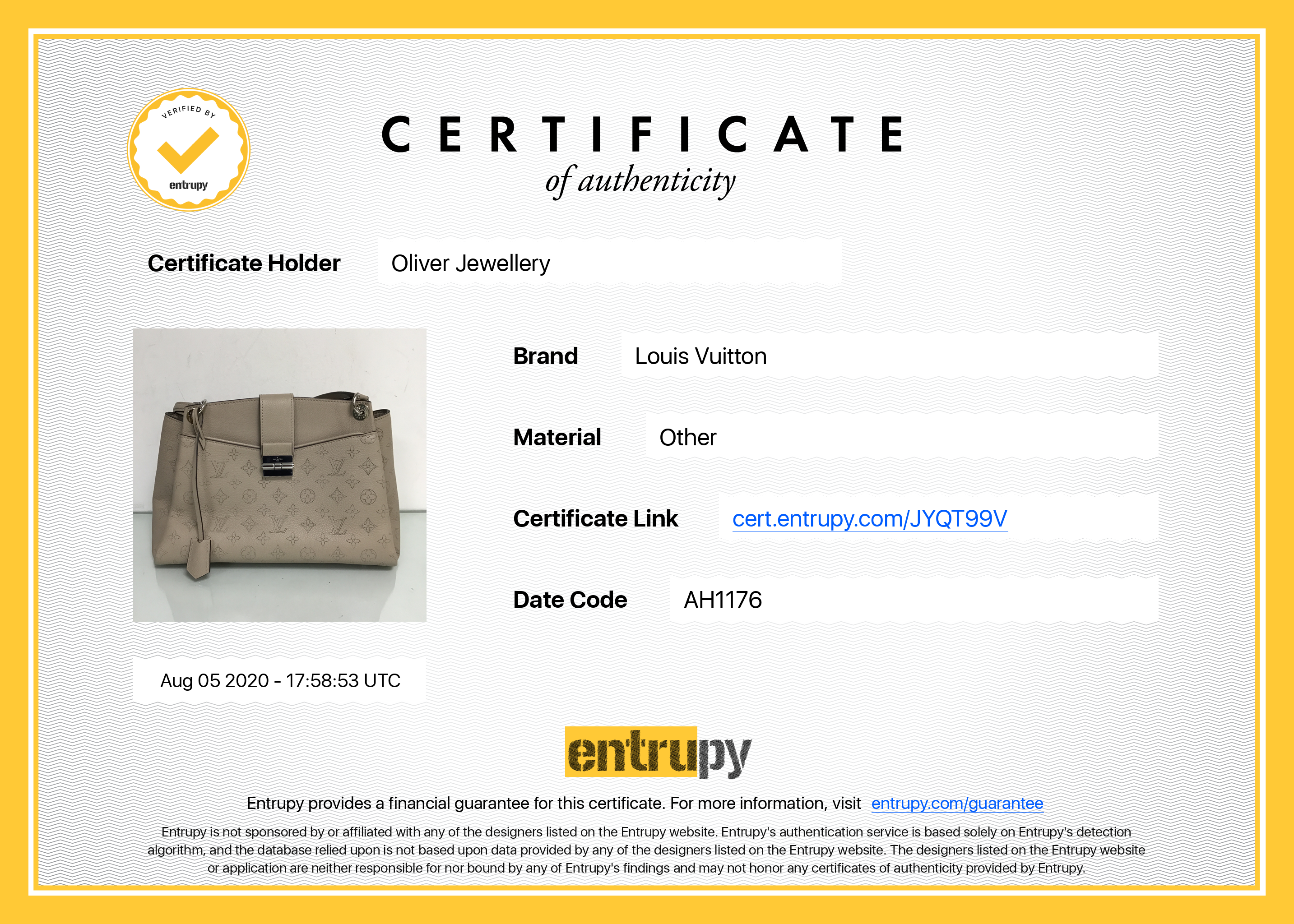 Louis Vuitton Mahina Sevres Bag