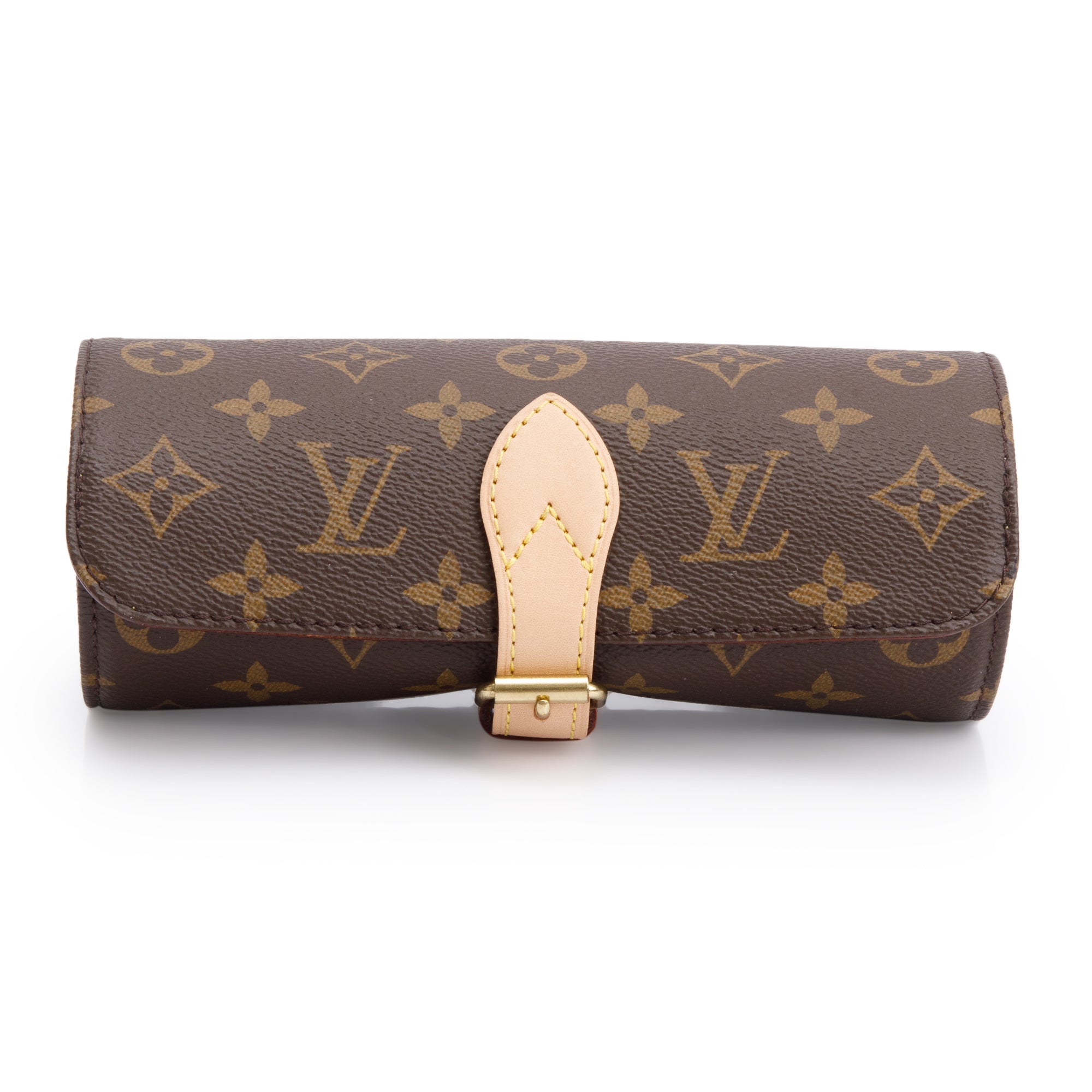 Louis Vuitton Monogram 3 Watch Travel Case