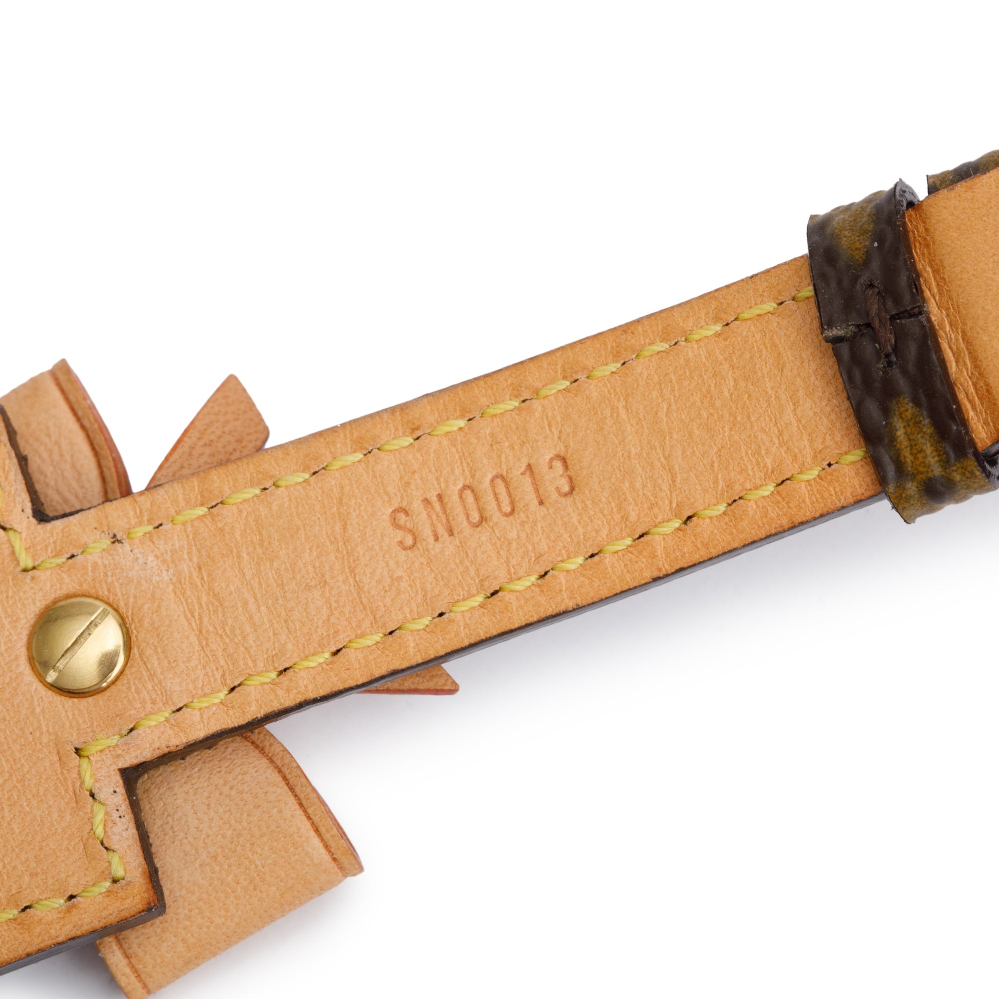 Louis Vuitton Monogram Address ID Wrap Bracelet