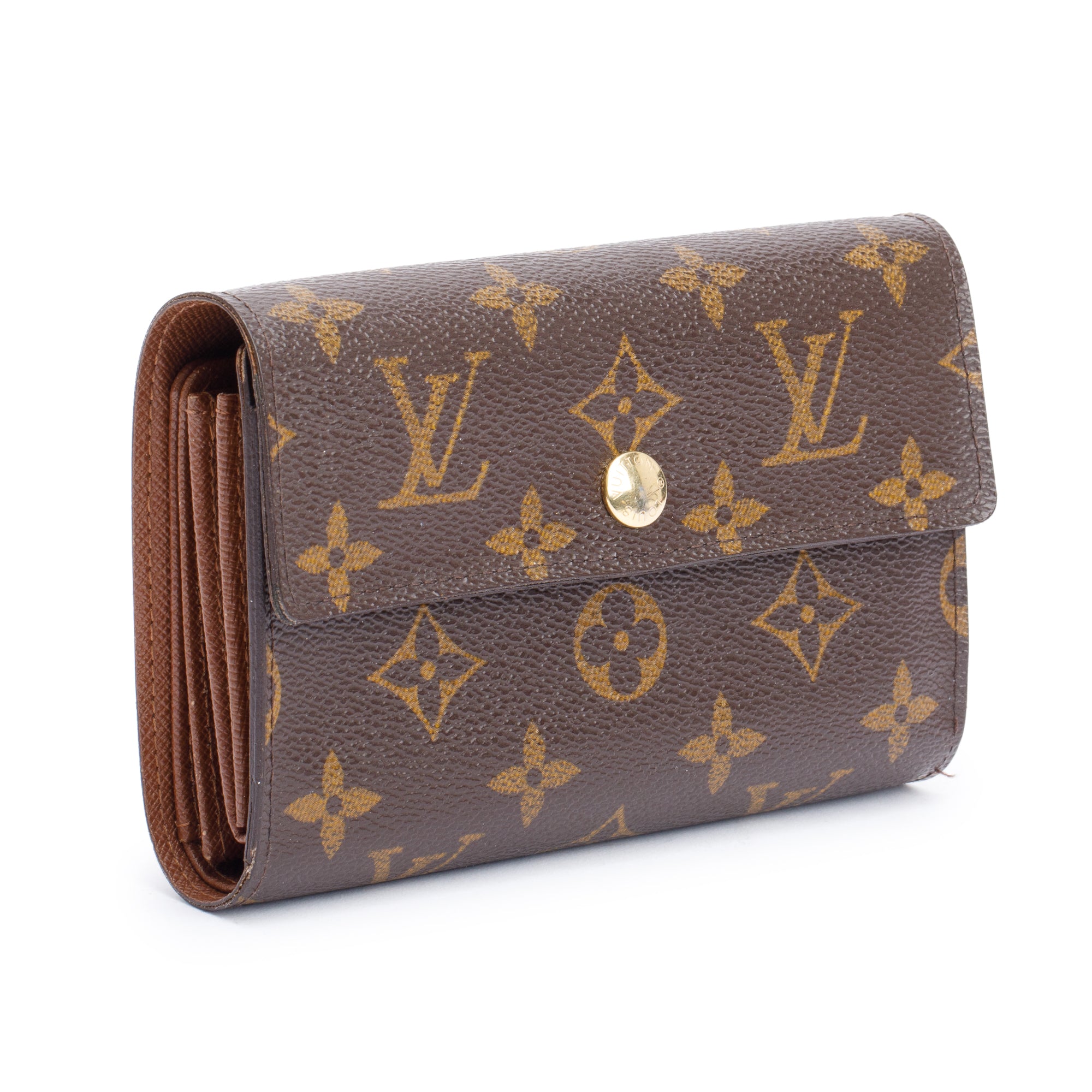Louis Vuitton Monogram Alexandra Flap Wallet