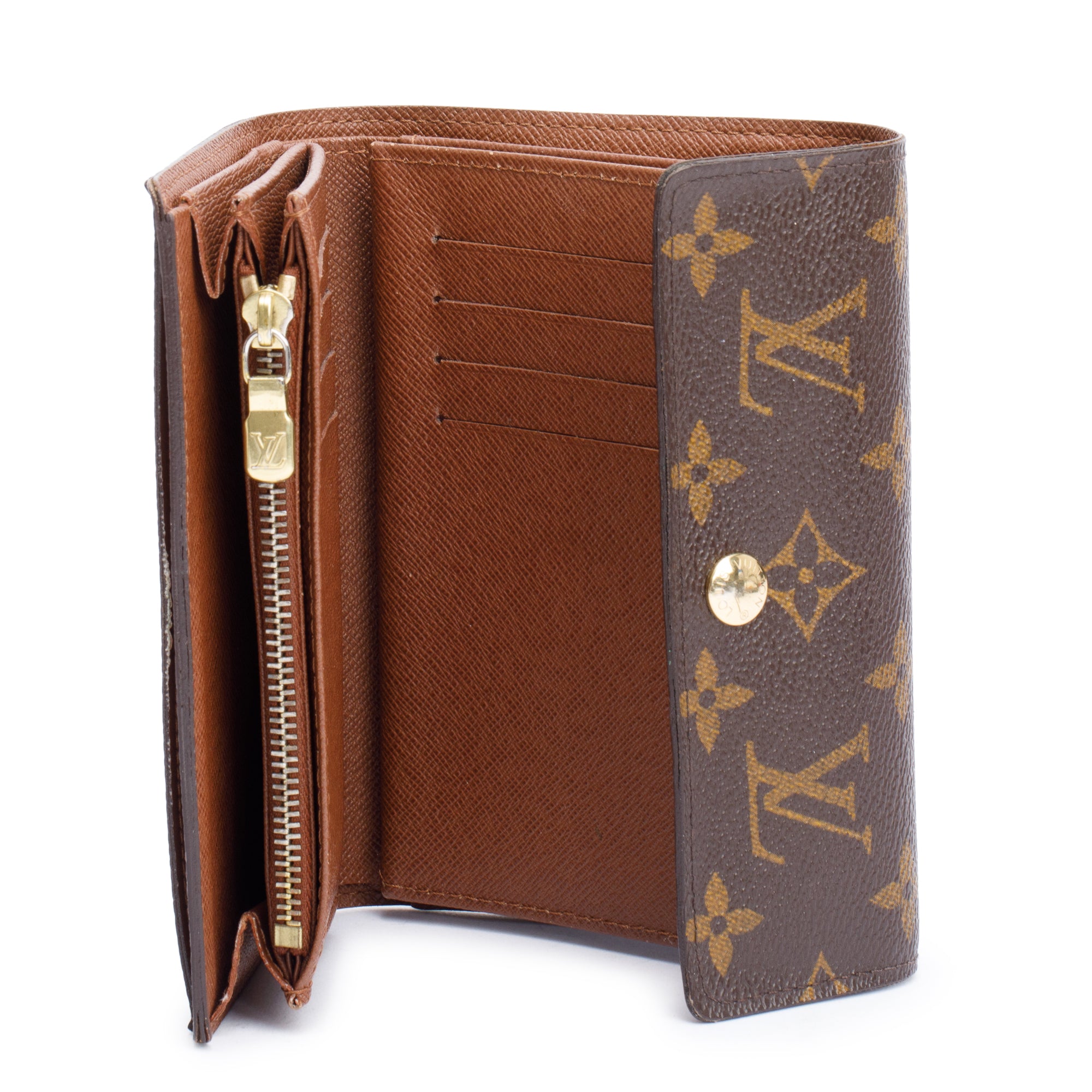 Louis Vuitton Monogram Alexandra Flap Wallet