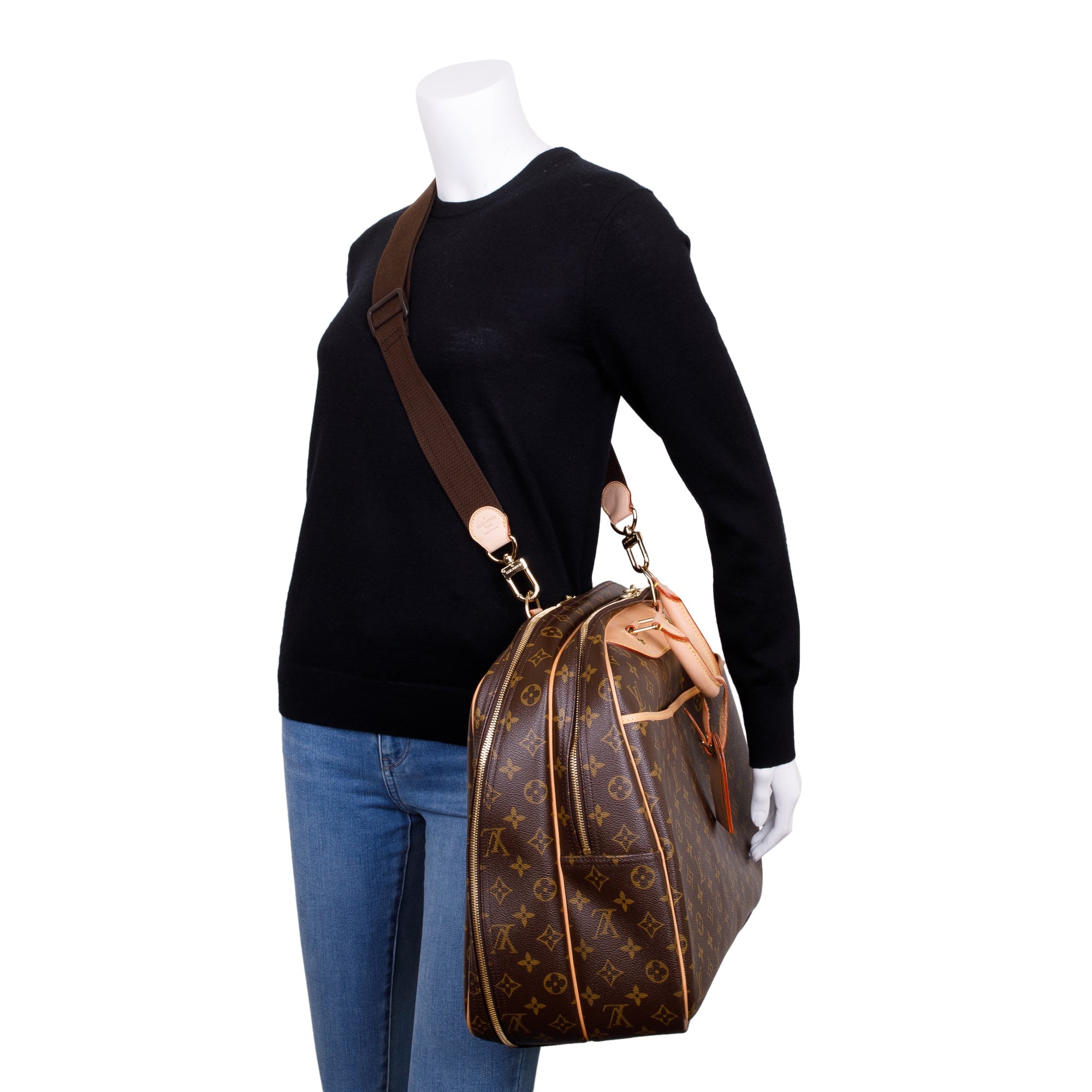 Louis Vuitton Monogram Alize 24 Heures w/ Strap