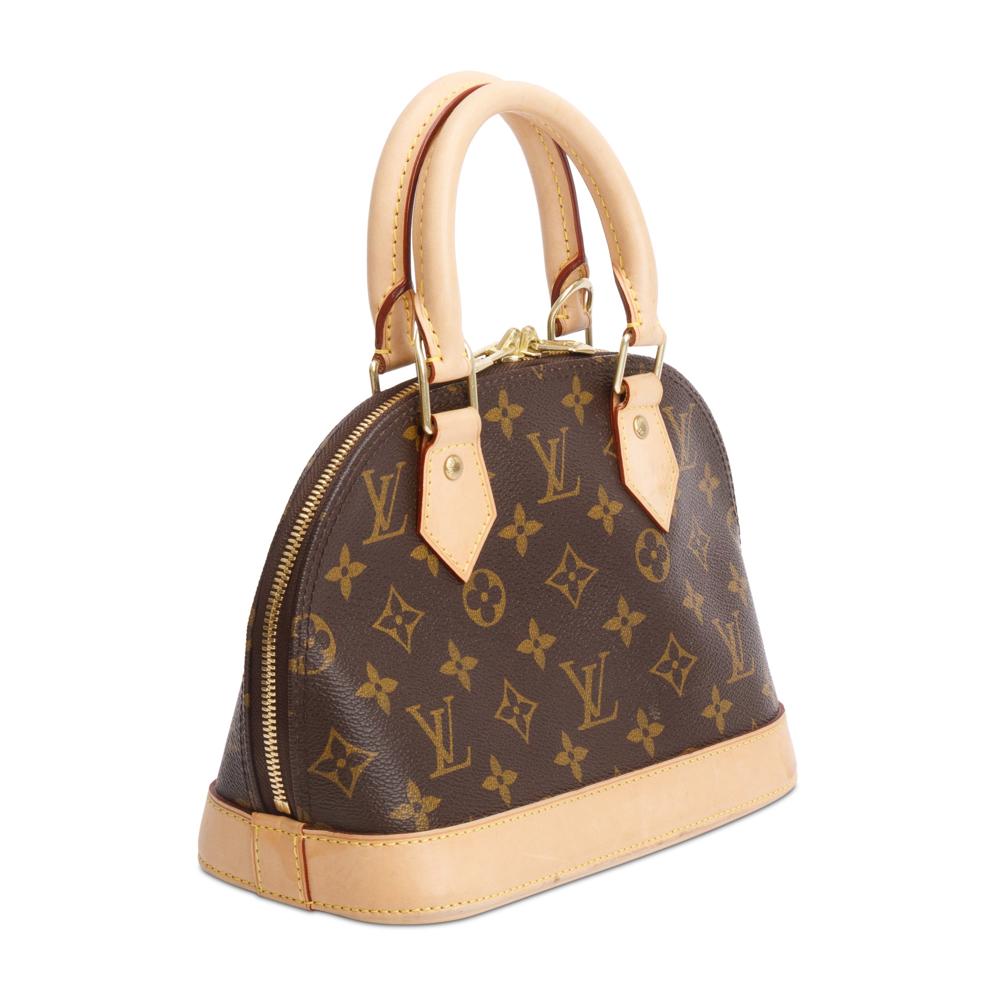 Louis Vuitton Monogram Alma BB w/ Monogram Strap