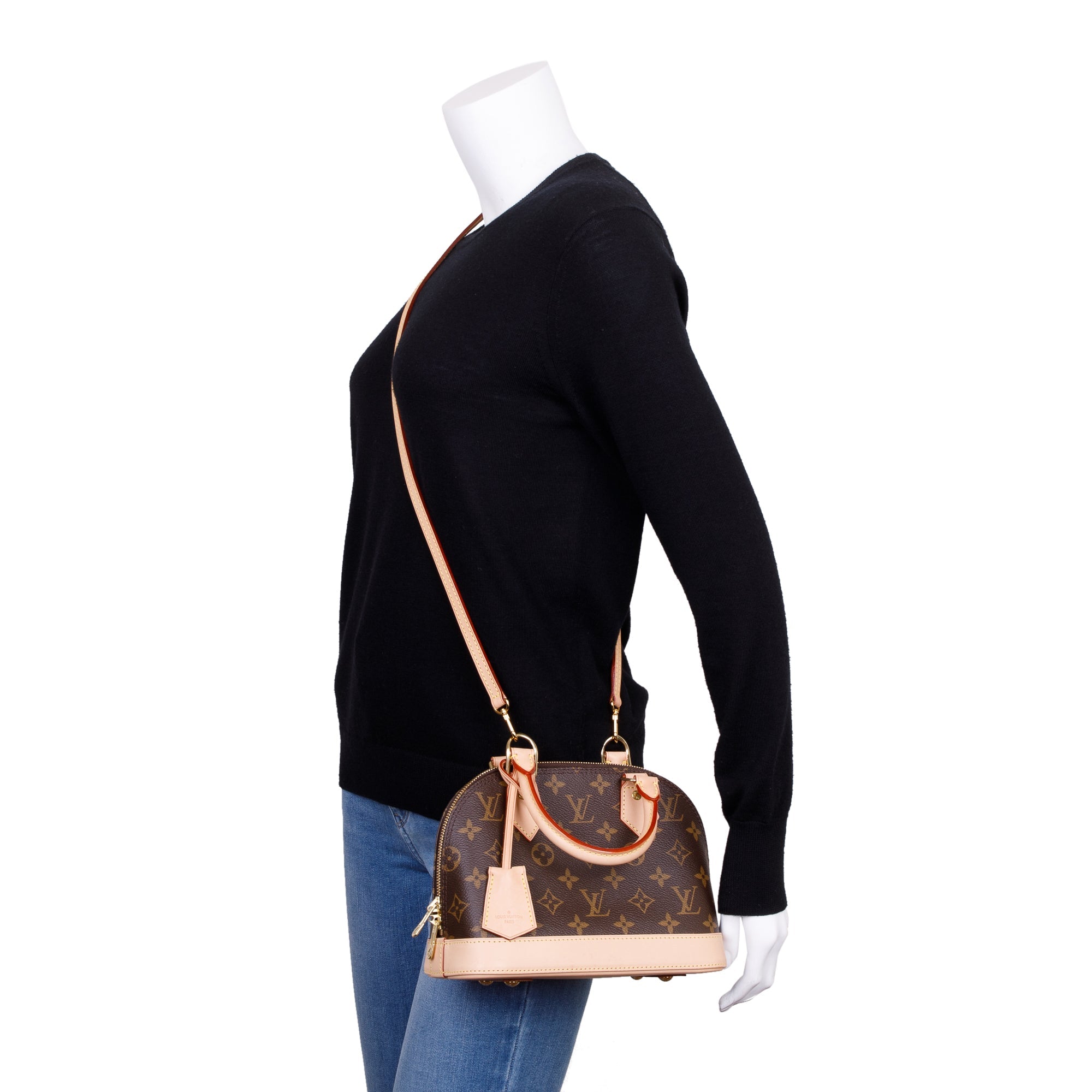 Louis Vuitton Monogram Alma BB w/ Strap