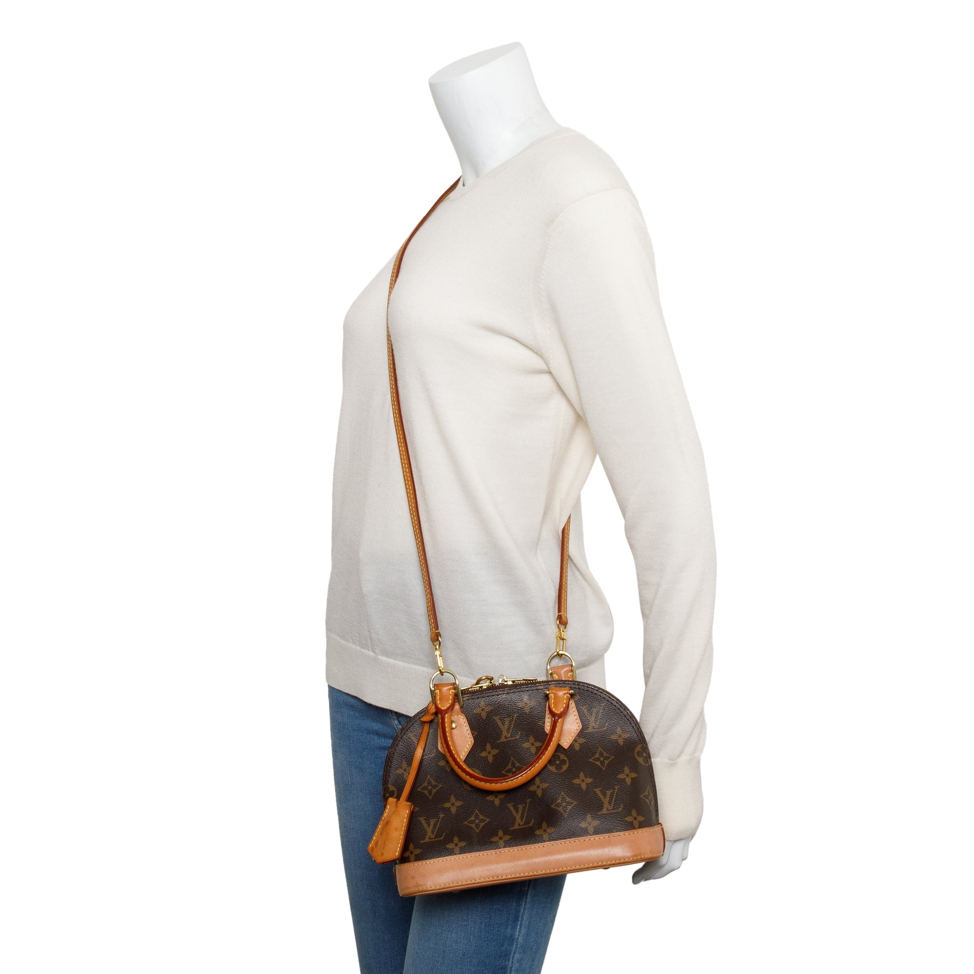 Louis Vuitton Monogram Alma BB w/ Strap