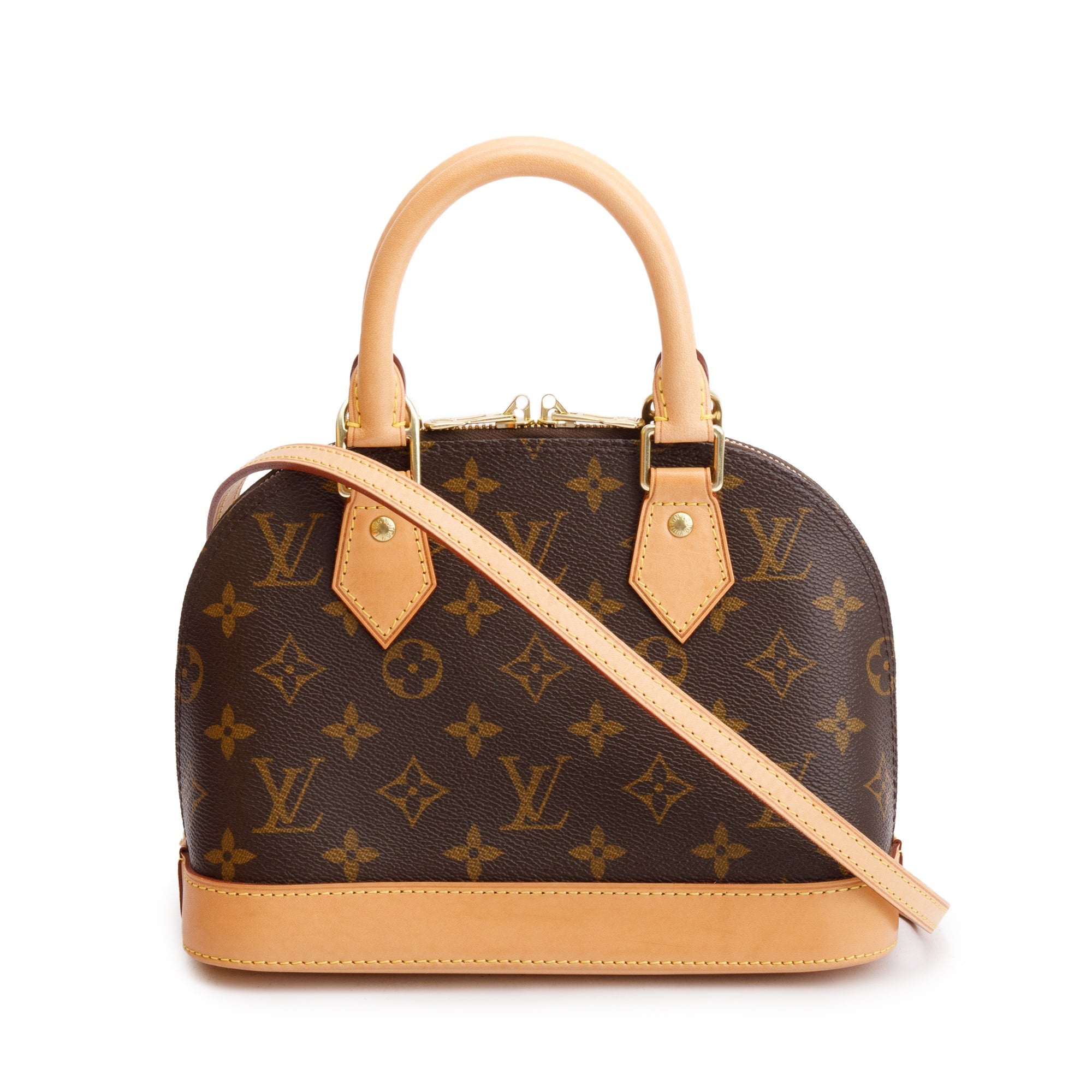 Louis Vuitton Monogram Alma BB w/ Strap & Box