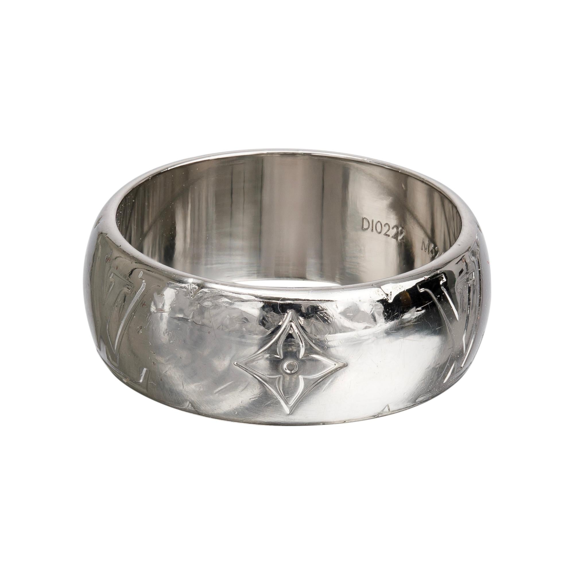 Louis Vuitton Monogram Band Ring