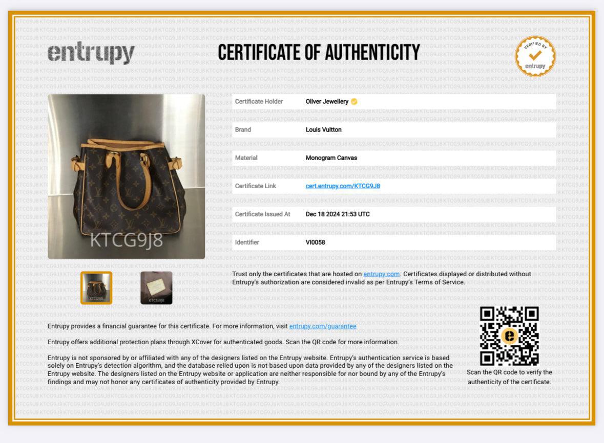 Louis Vuitton Monogram Batignolles PM