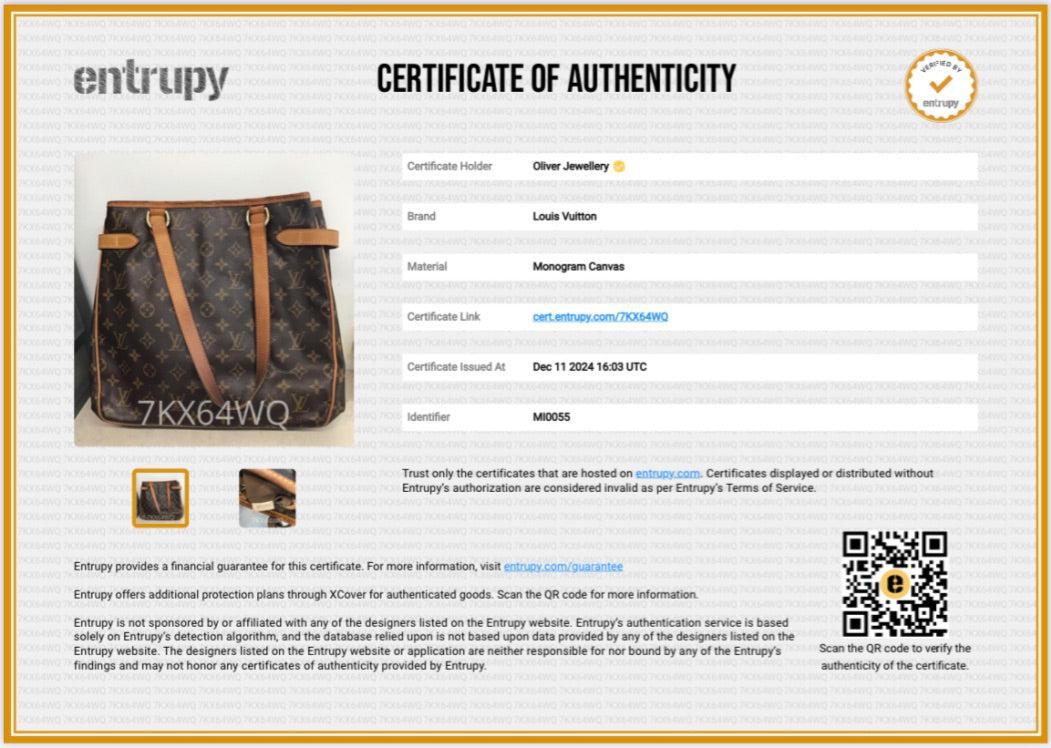 Louis Vuitton Monogram Batignolles Vertical Bag