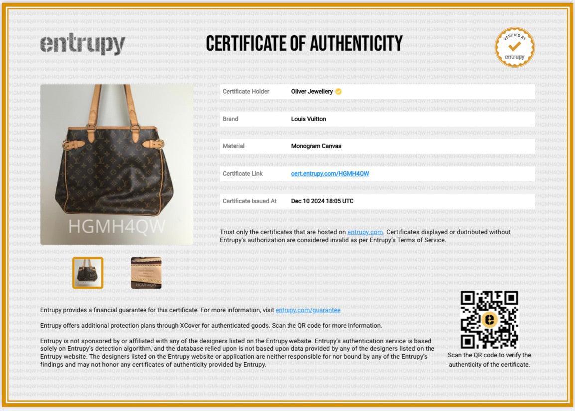 Louis Vuitton Monogram Batignolles Vertical Bag