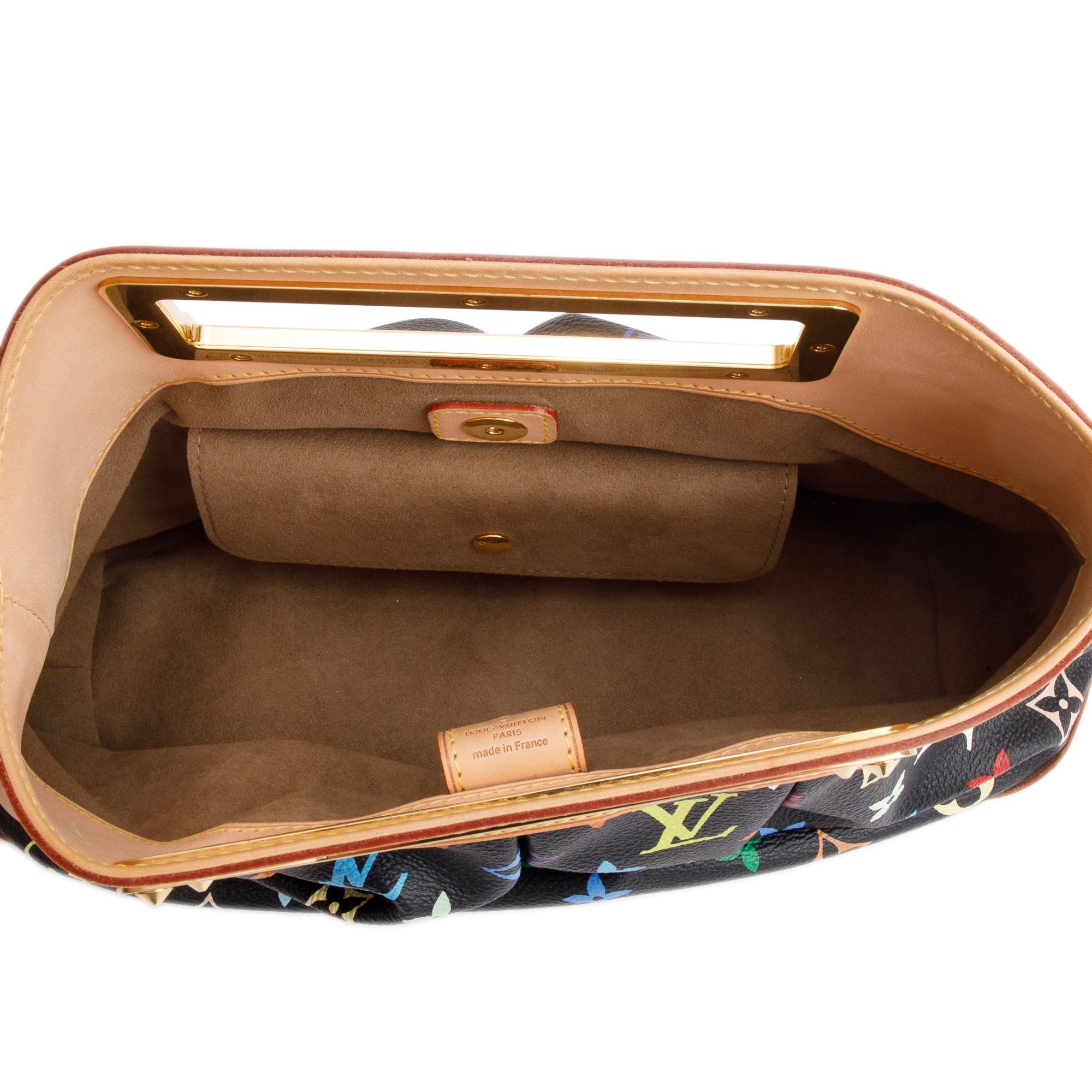 Louis Vuitton Monogram Black Multicolore Judy PM w/ Box