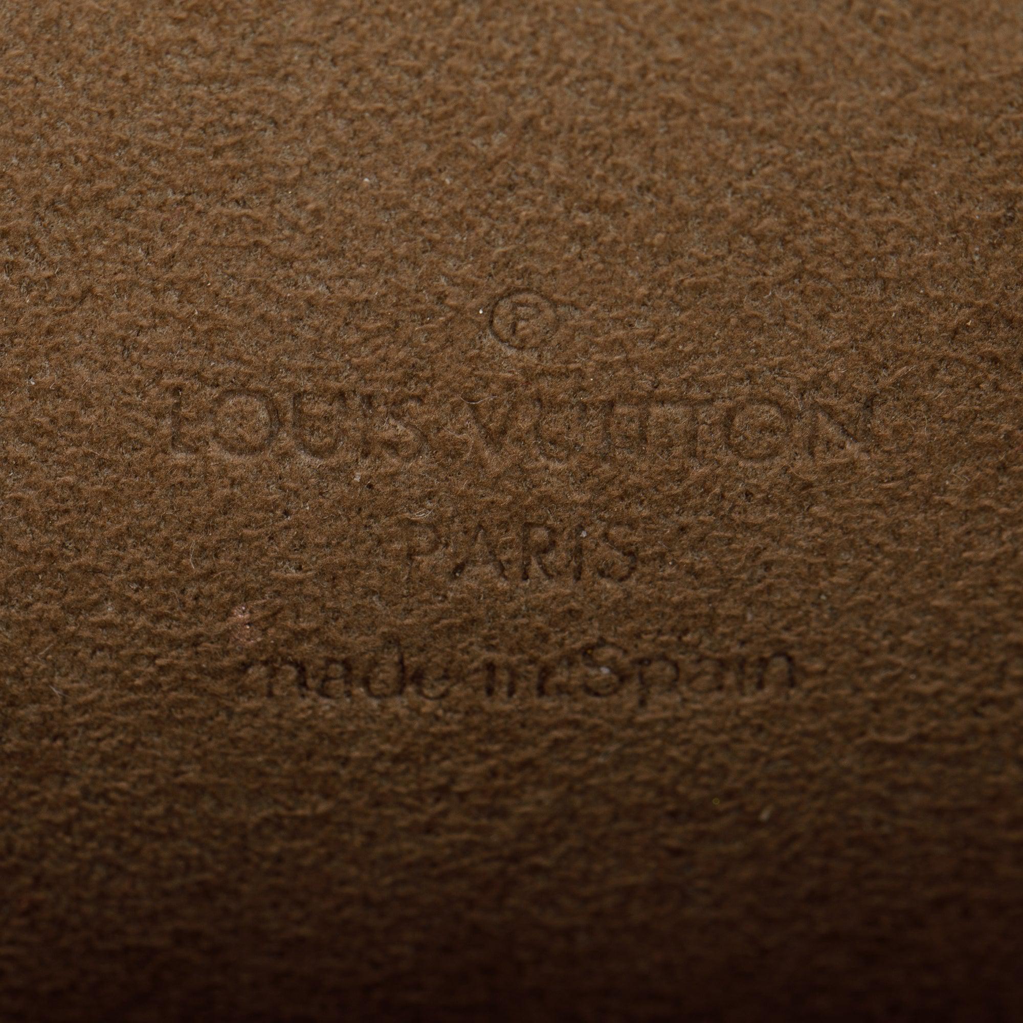 Louis Vuitton Monogram Black Multicolore Pochette Accessories