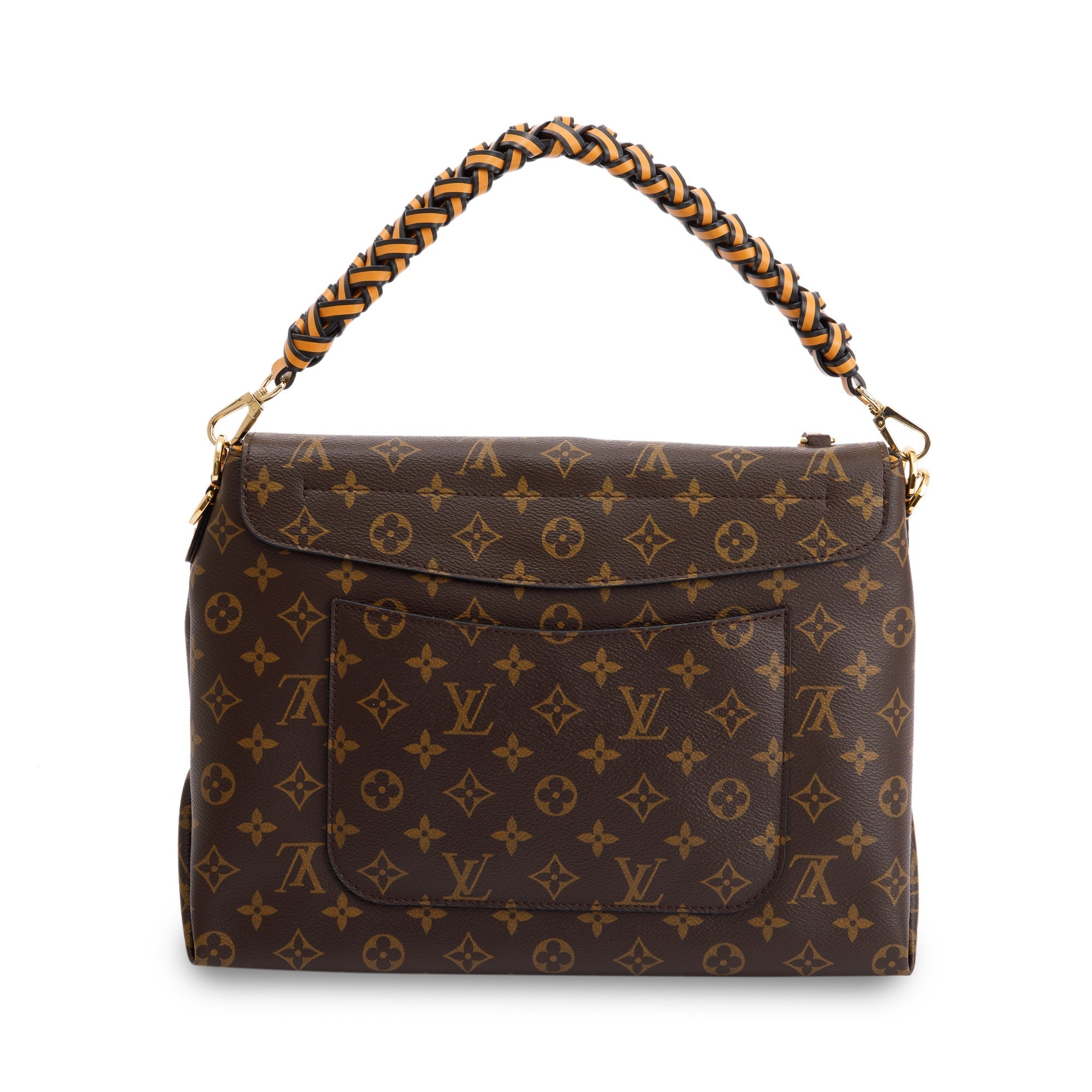 Louis Vuitton Monogram Braided Handle Beaubourg MM w/ Box