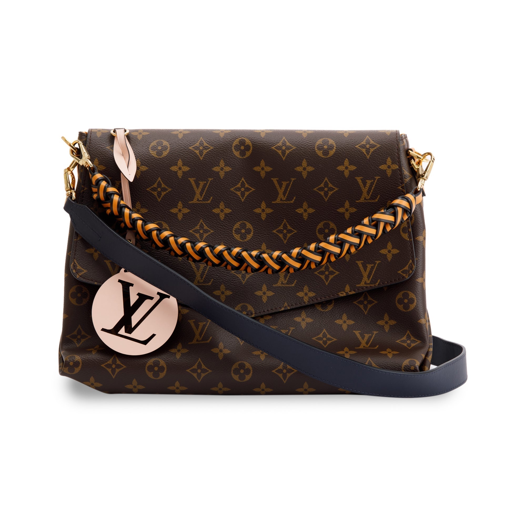 Louis Vuitton Monogram Braided Handle Beaubourg MM w/ Box