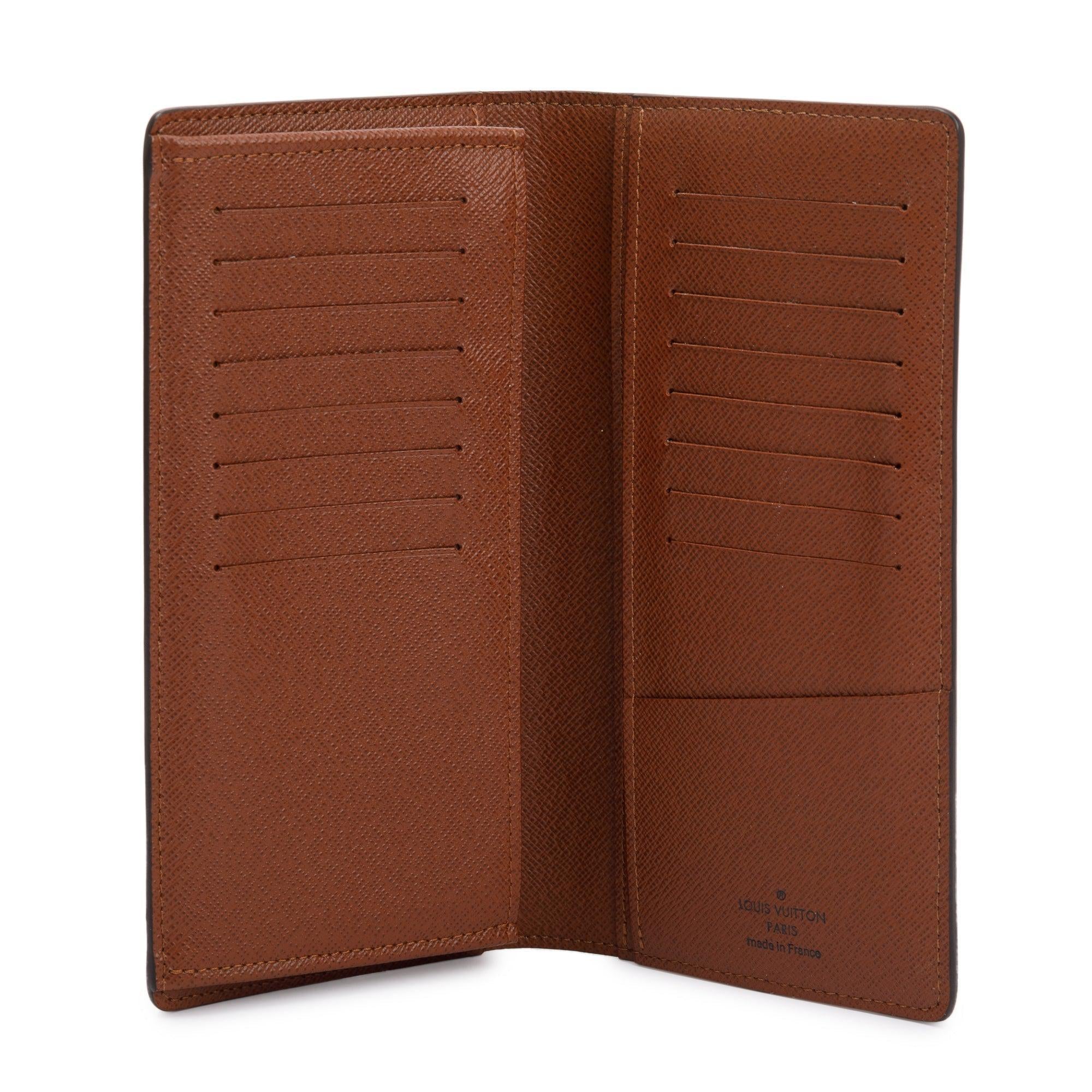 Louis Vuitton Monogram Brazza Wallet w/ Box