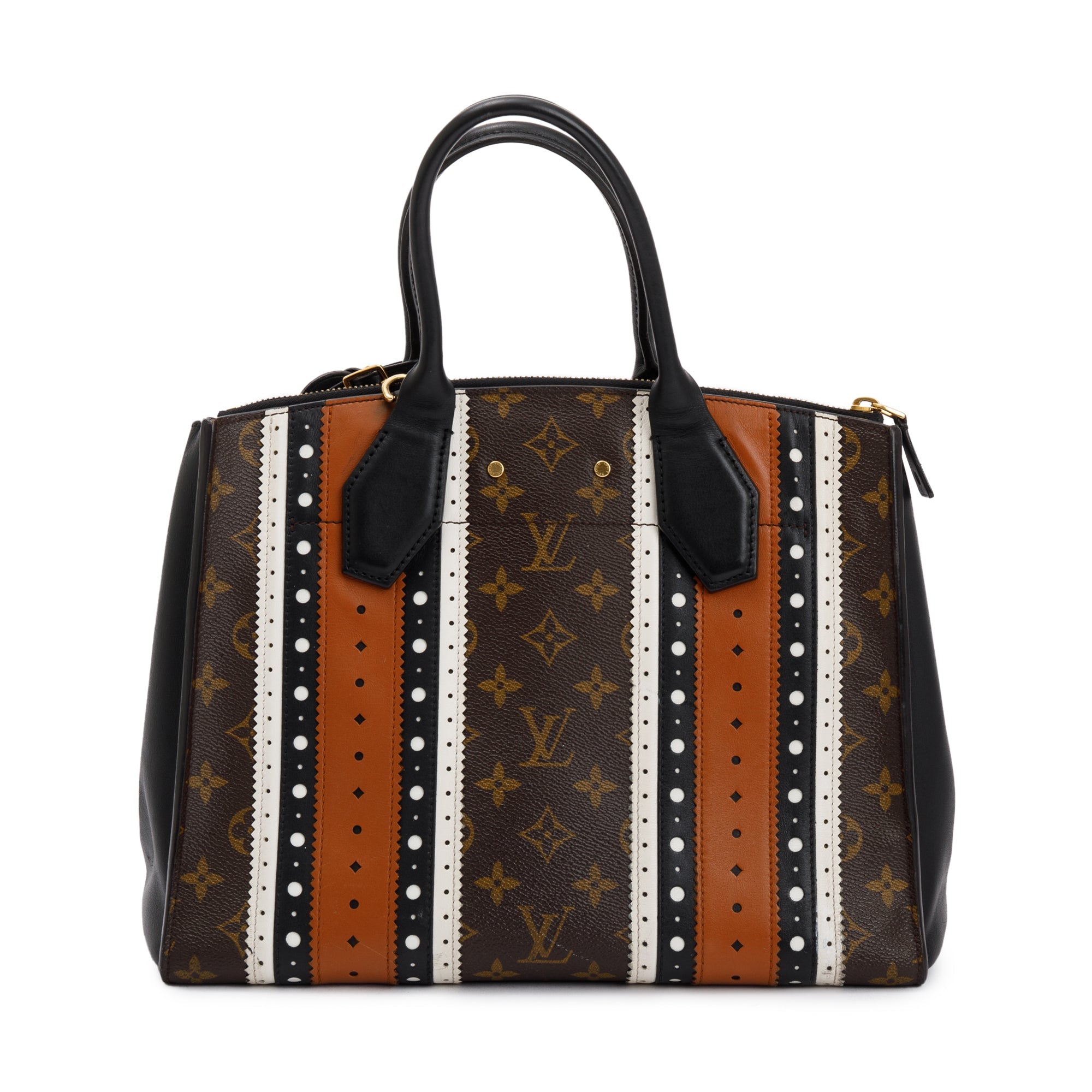 Louis Vuitton Monogram Brogue City Steamer MM w/ Strap