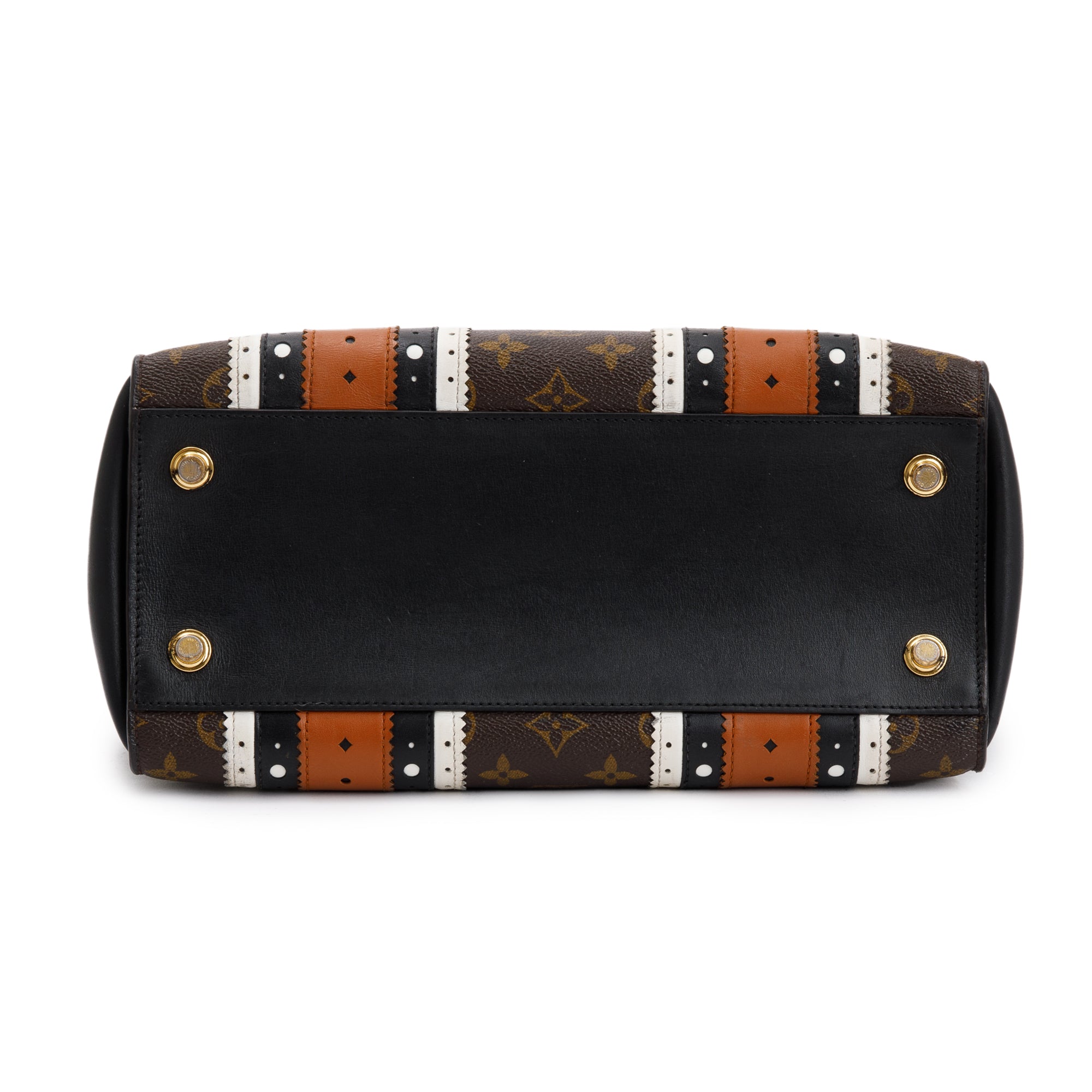 Louis Vuitton Monogram Brogue City Steamer MM w/ Strap