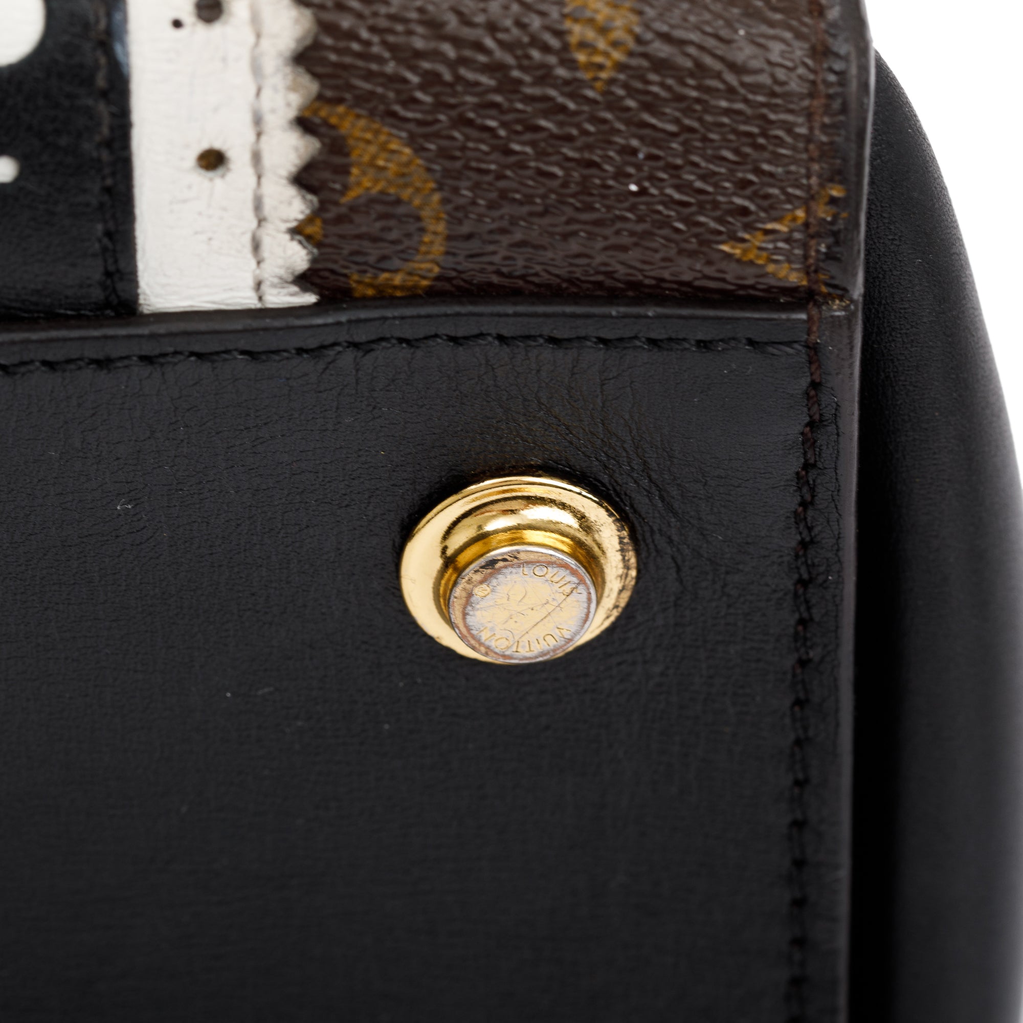 Louis Vuitton Monogram Brogue City Steamer MM w/ Strap