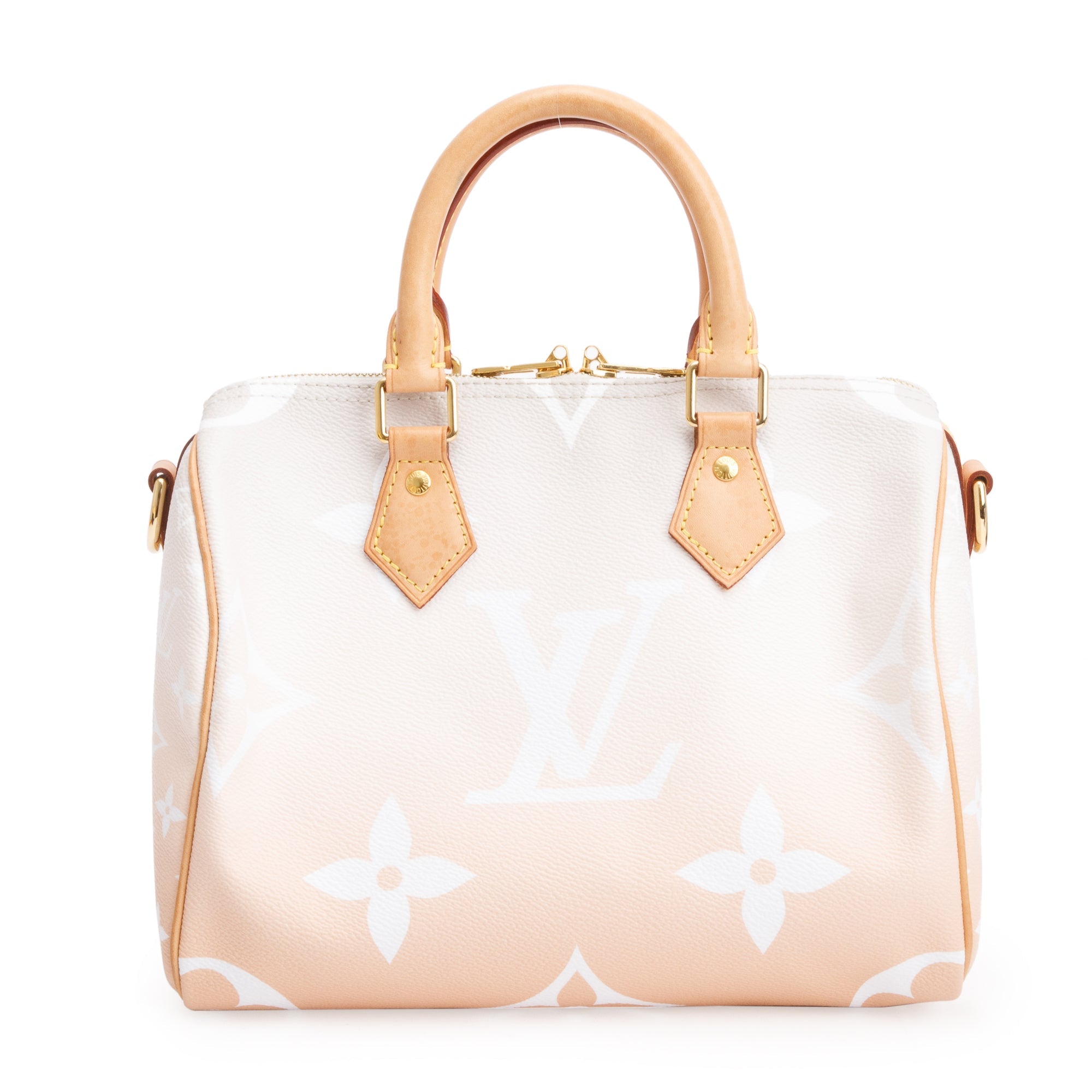 Louis Vuitton Monogram By The Pool Speedy Bandouliere 25 w/ Strap