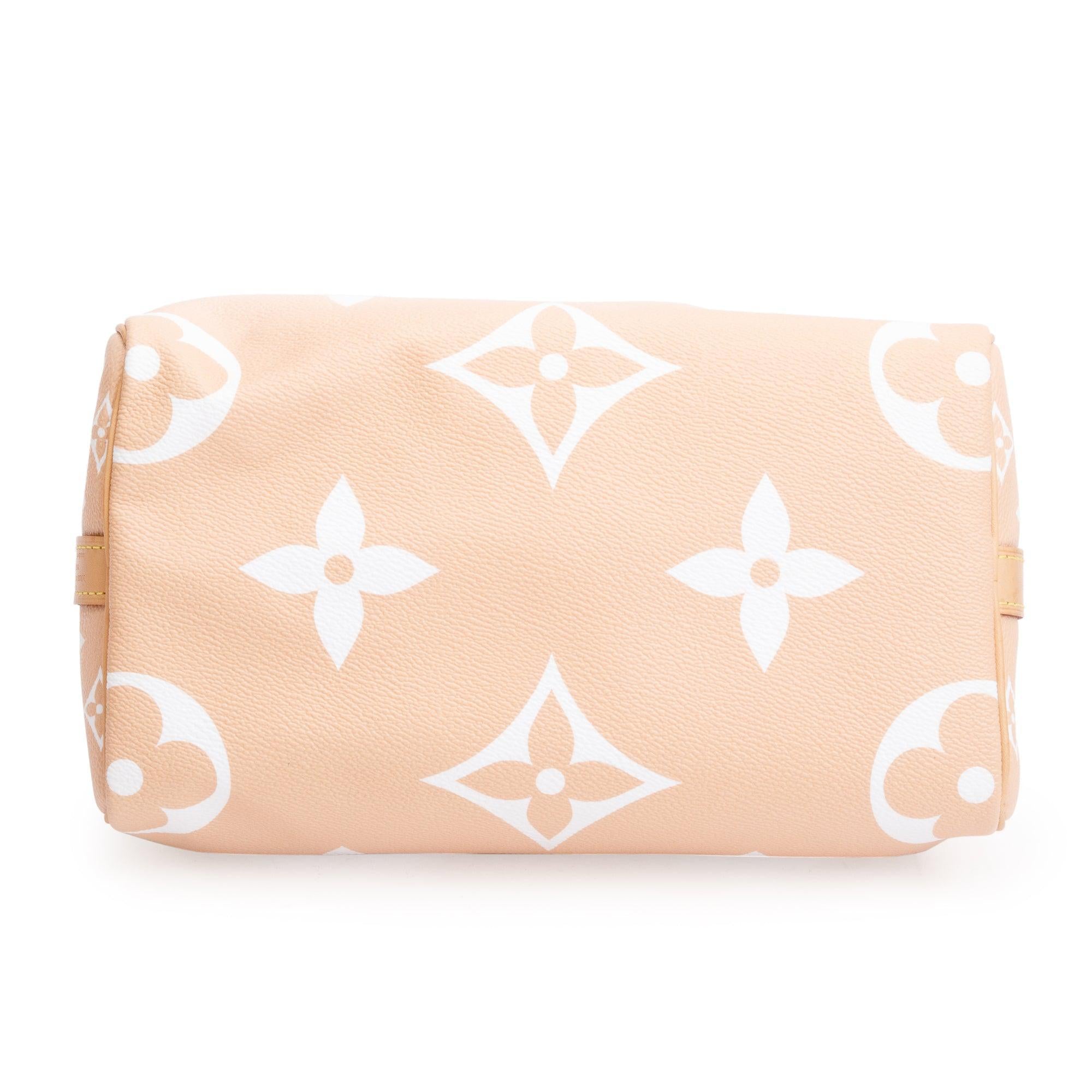 Louis Vuitton Monogram By The Pool Speedy Bandouliere 25 w/ Strap