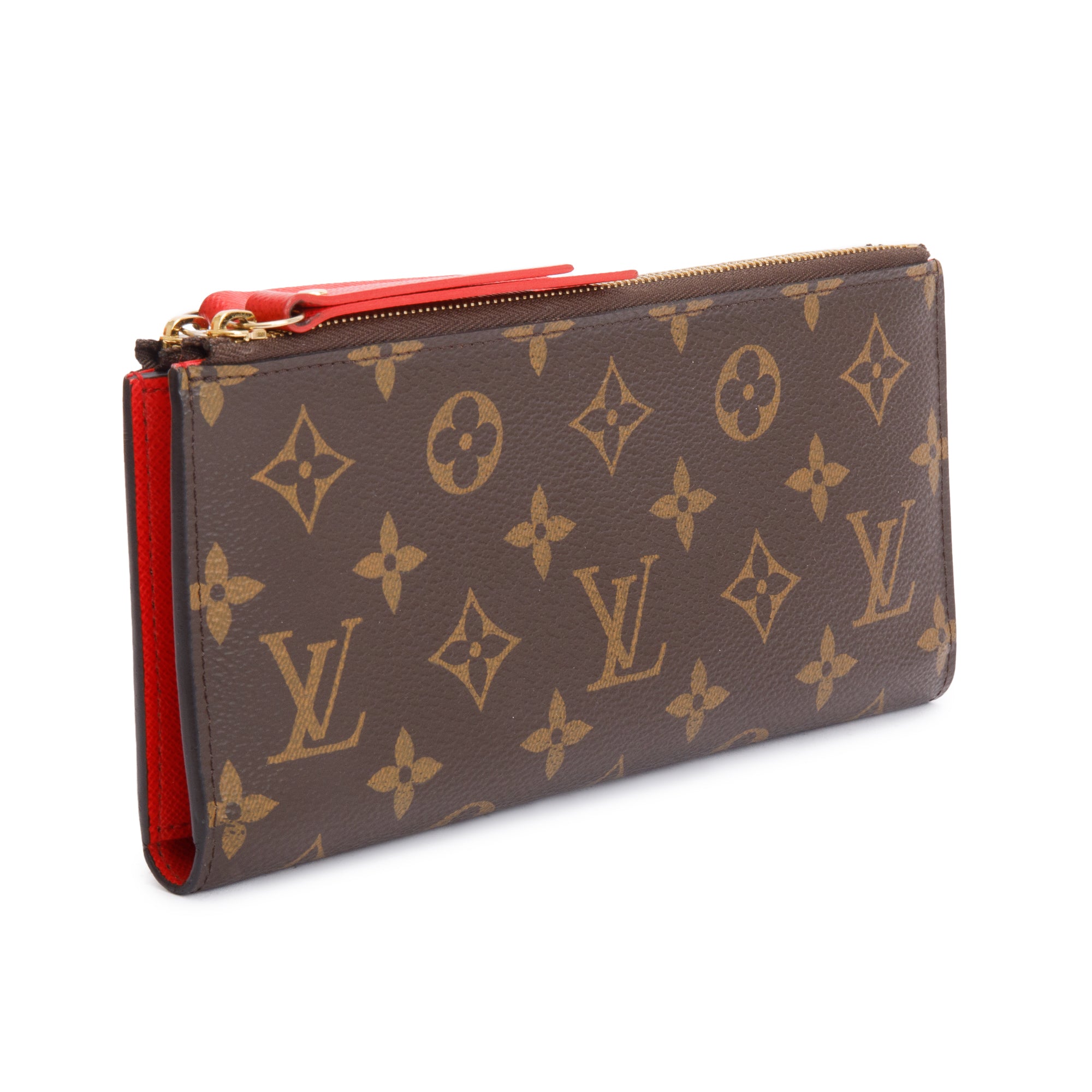 Louis Vuitton Monogram Canvas Adele Wallet w/ Box