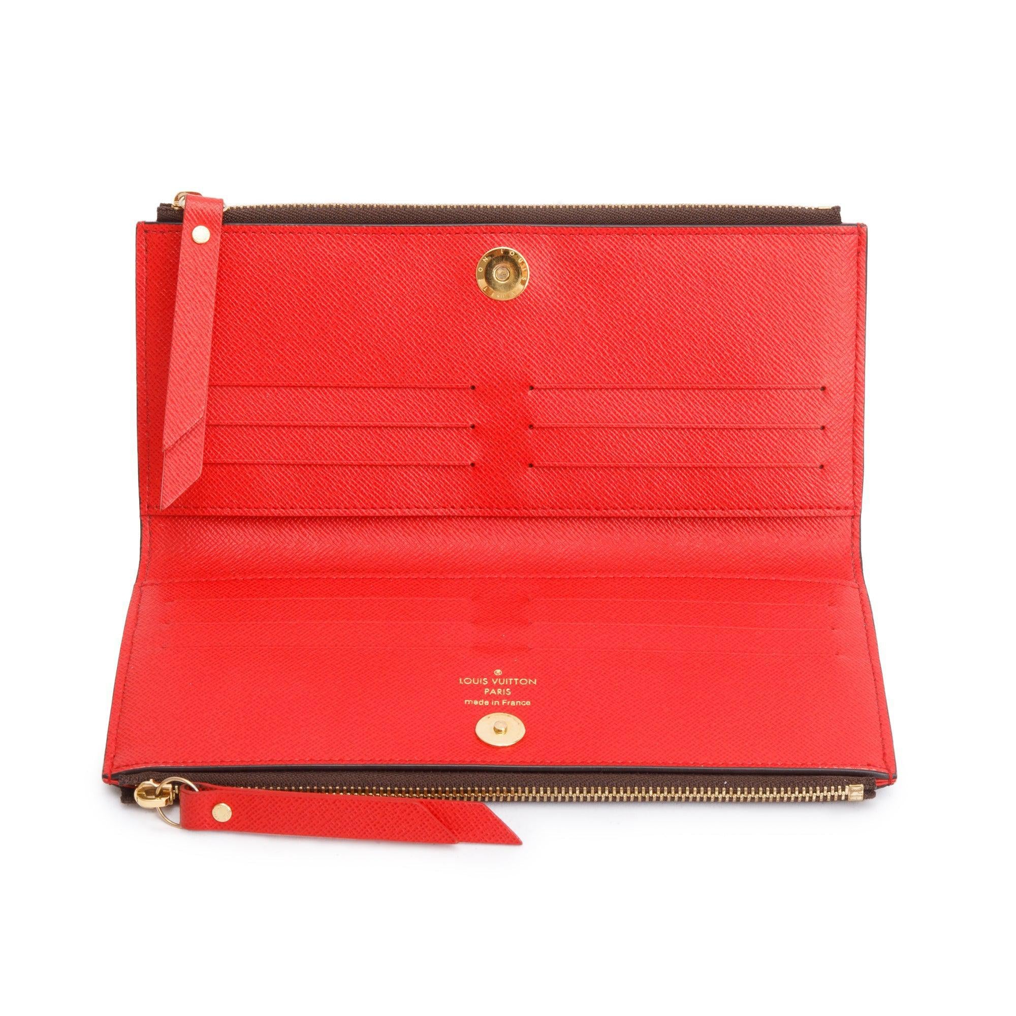 Louis Vuitton Monogram Canvas Adele Wallet w/ Box