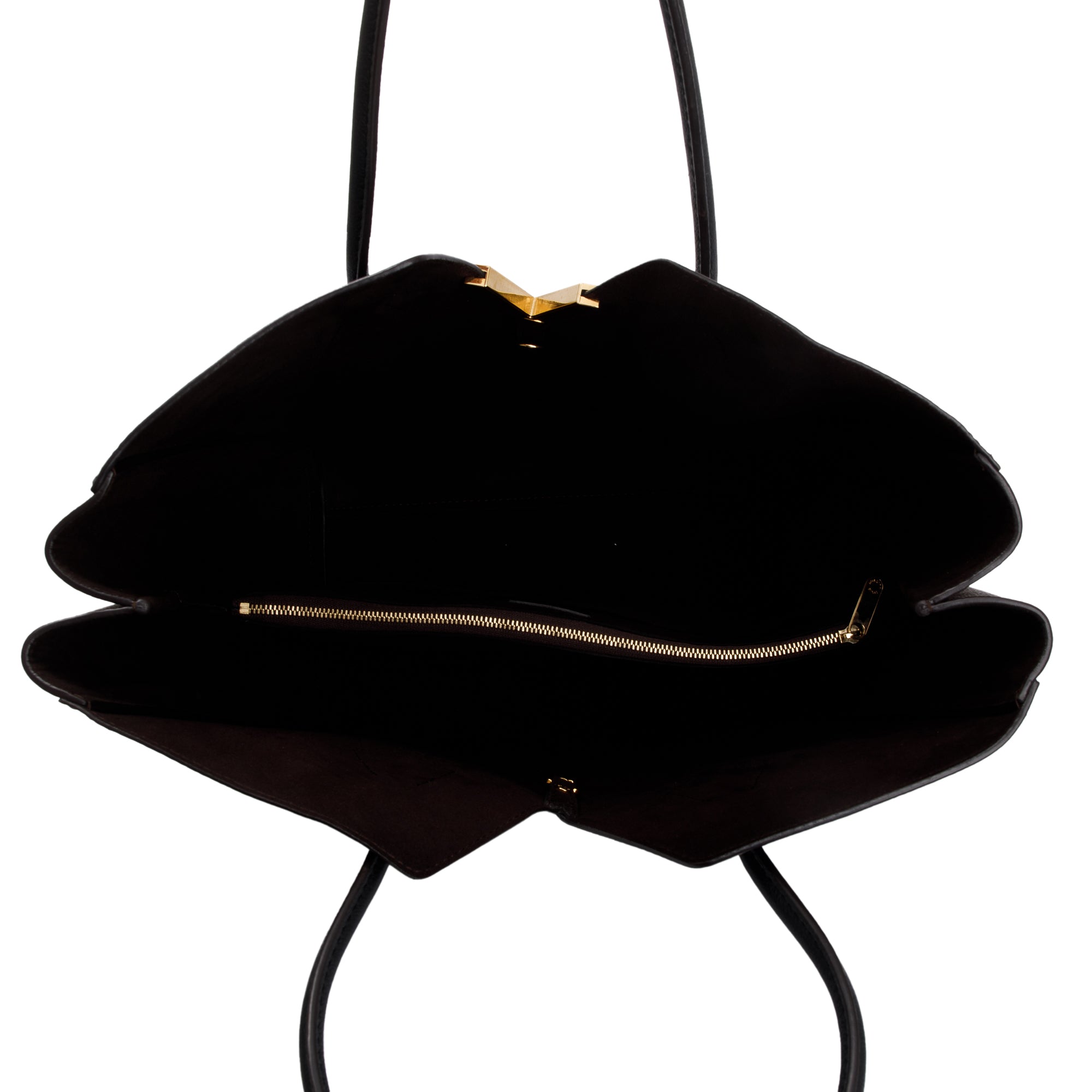 Louis Vuitton Monogram Canvas & Black Calfskin Leather Kimono MM