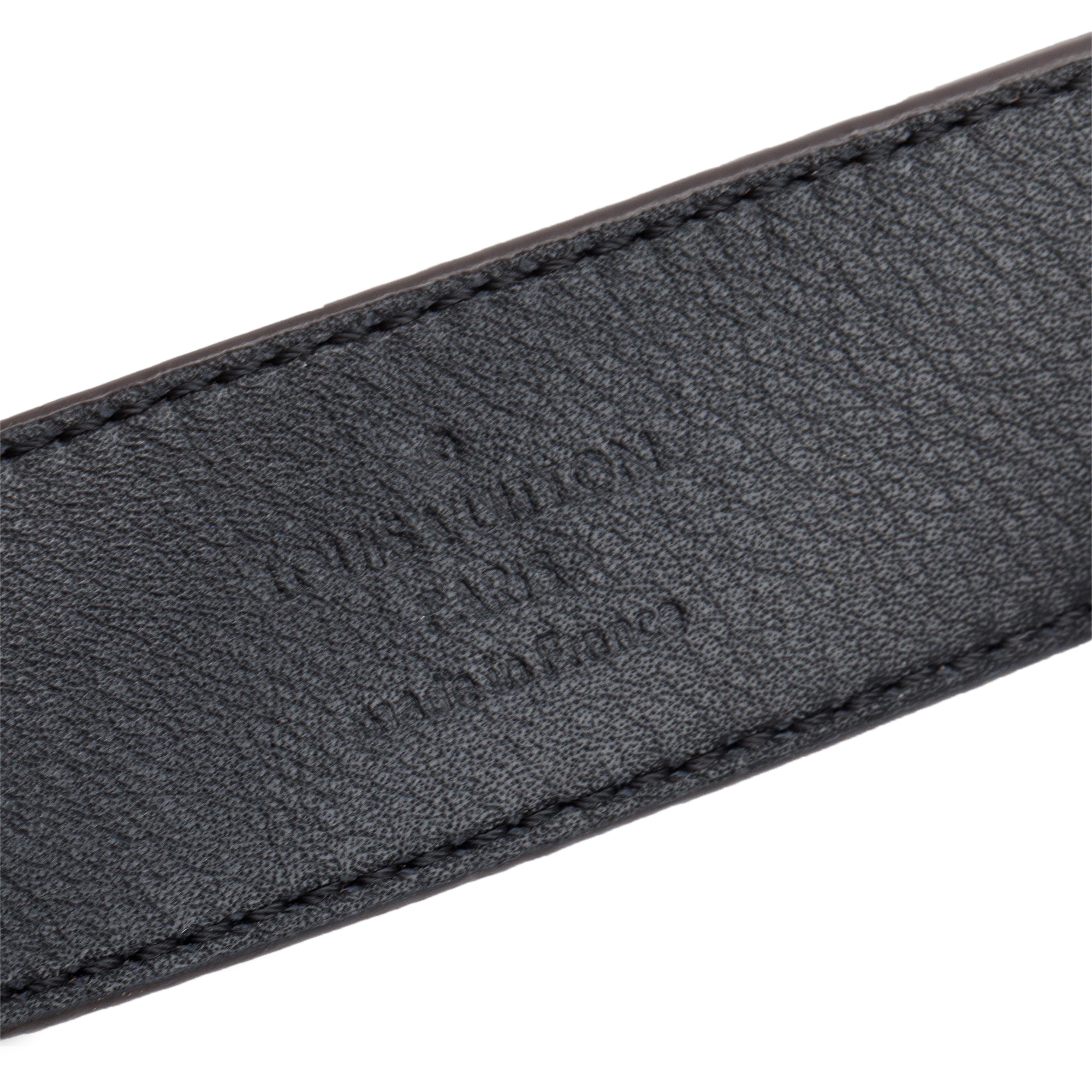 Louis Vuitton Monogram Canvas Daily Multi Pocket 30 MM Belt, Size 80 32 w/ Box
