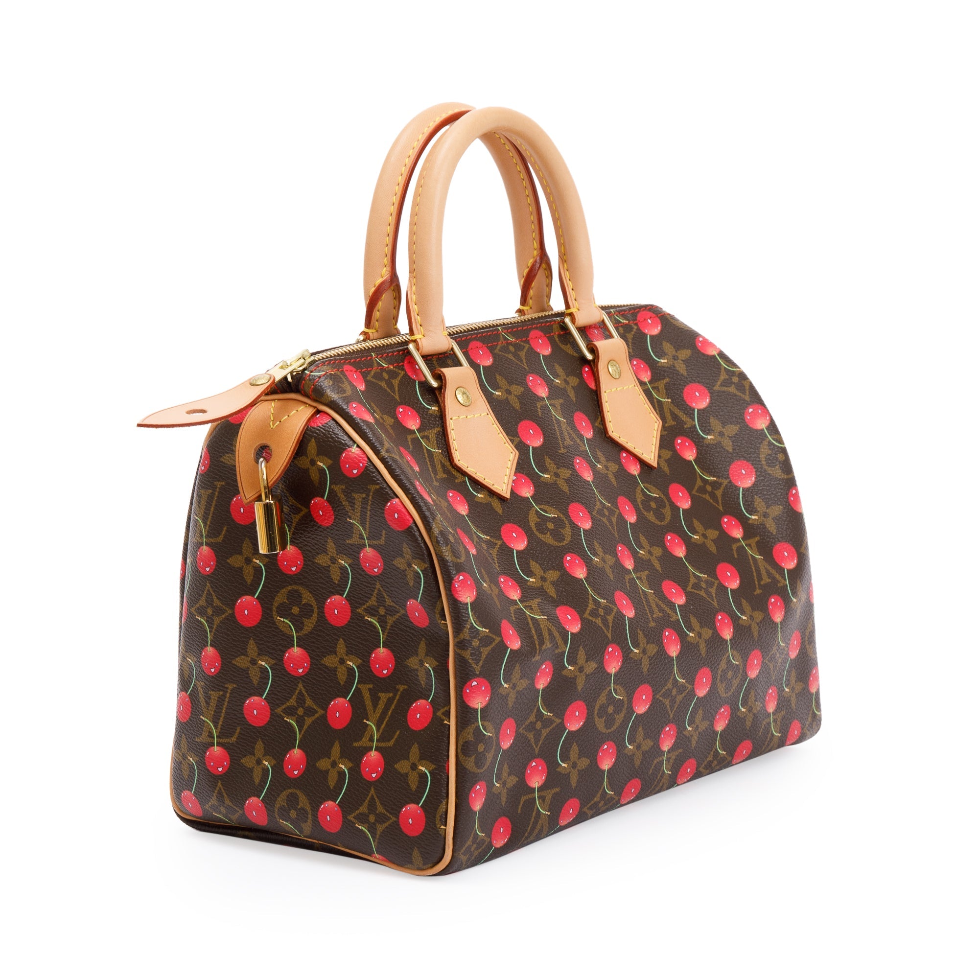 Louis Vuitton Monogram Cerise Speedy 25