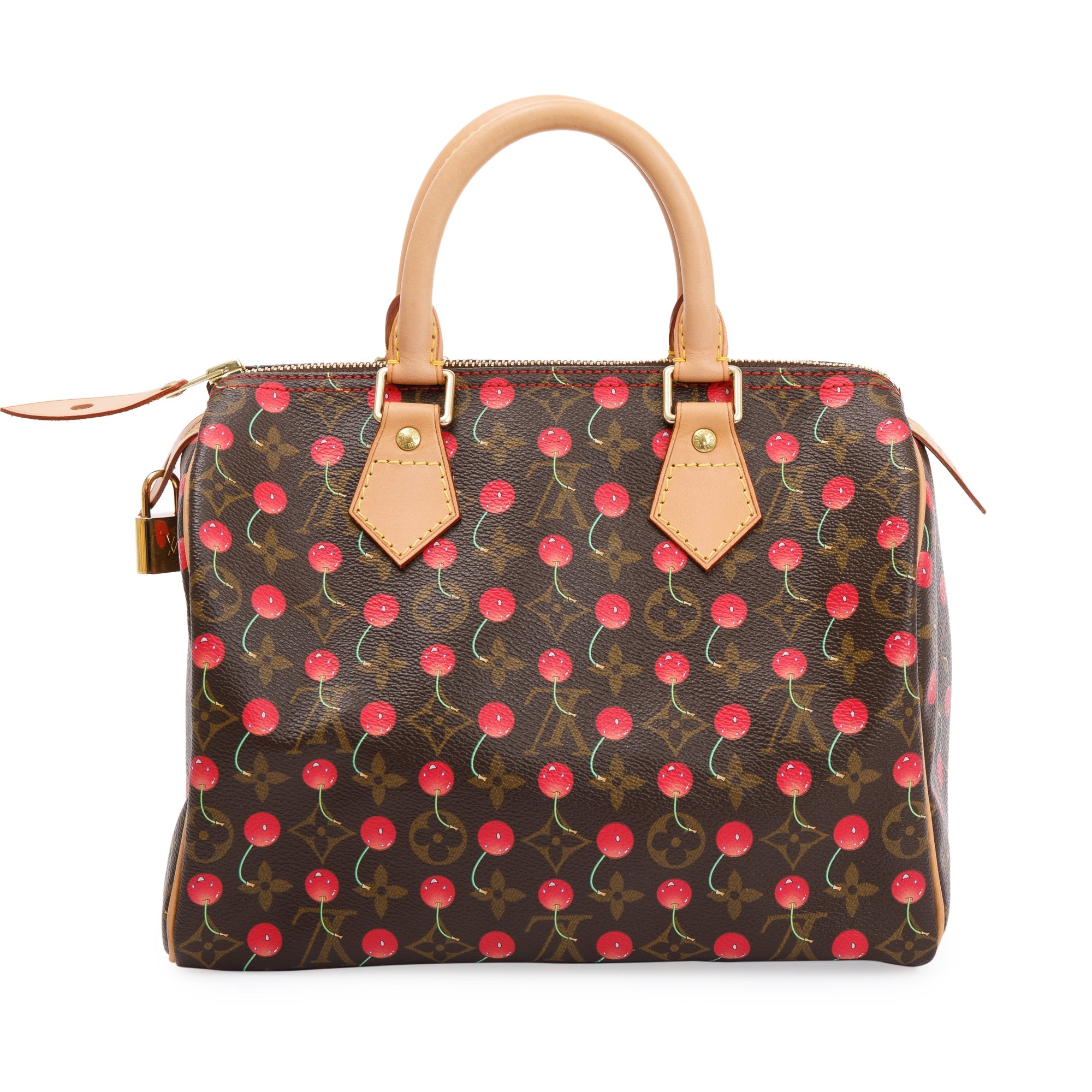 Louis Vuitton Monogram Cerise Speedy 25